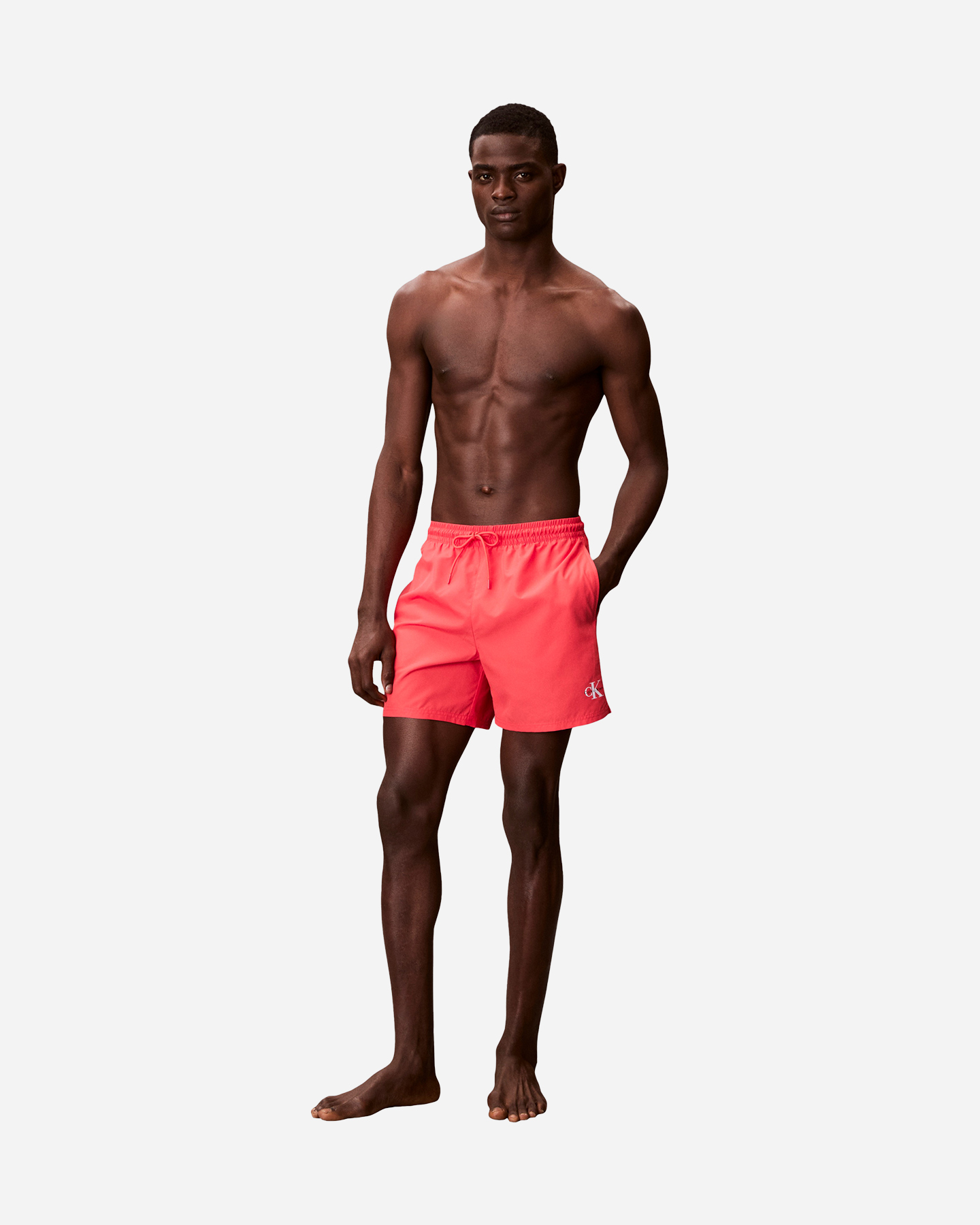 Boxer mare CALVIN KLEIN JEANS MONOGRAM SMALL LOGO M - Rosso - 4 | Cisalfa Sport