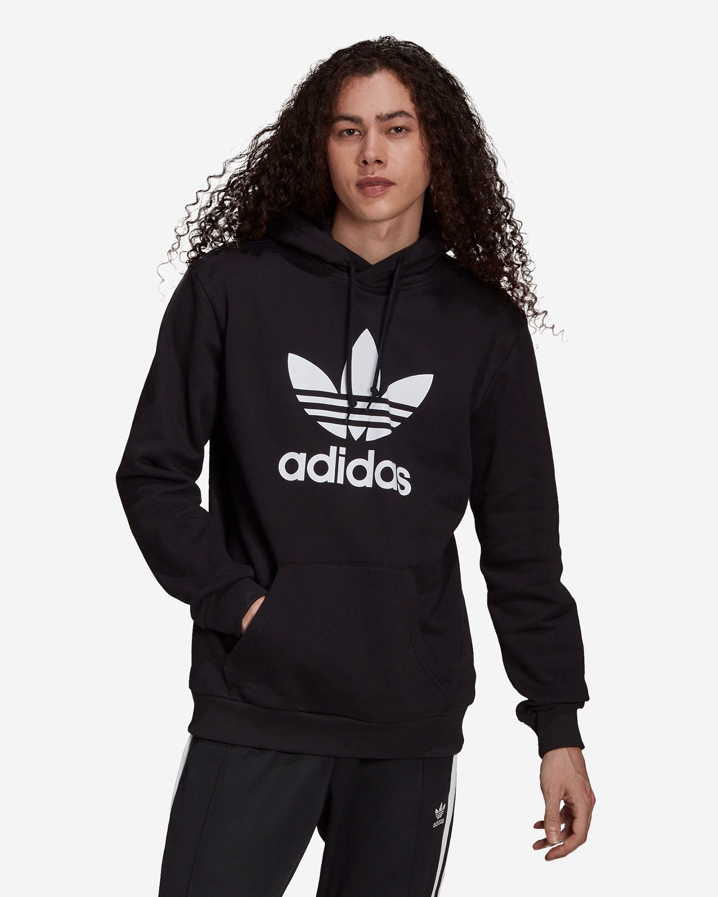 Felpa ADIDAS TREFOIL M - Nero - 1 | Cisalfa Sport