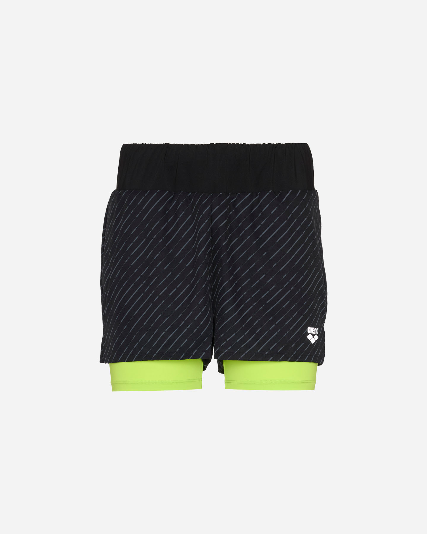 Short running ARENA ATHLETIC RUN W - Nero - 0 | Cisalfa Sport