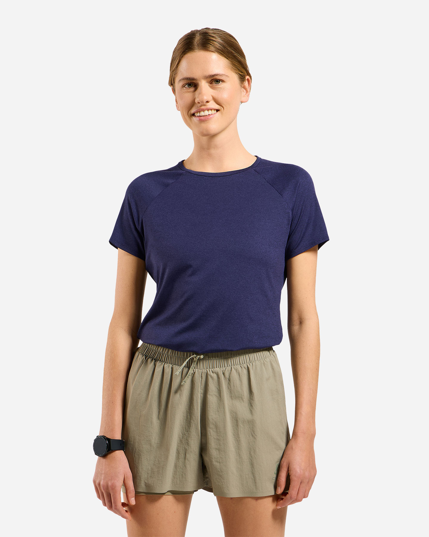 T-shirt ODLO ESSENTIAL 365 W - Blu Navy - 2 | Cisalfa Sport