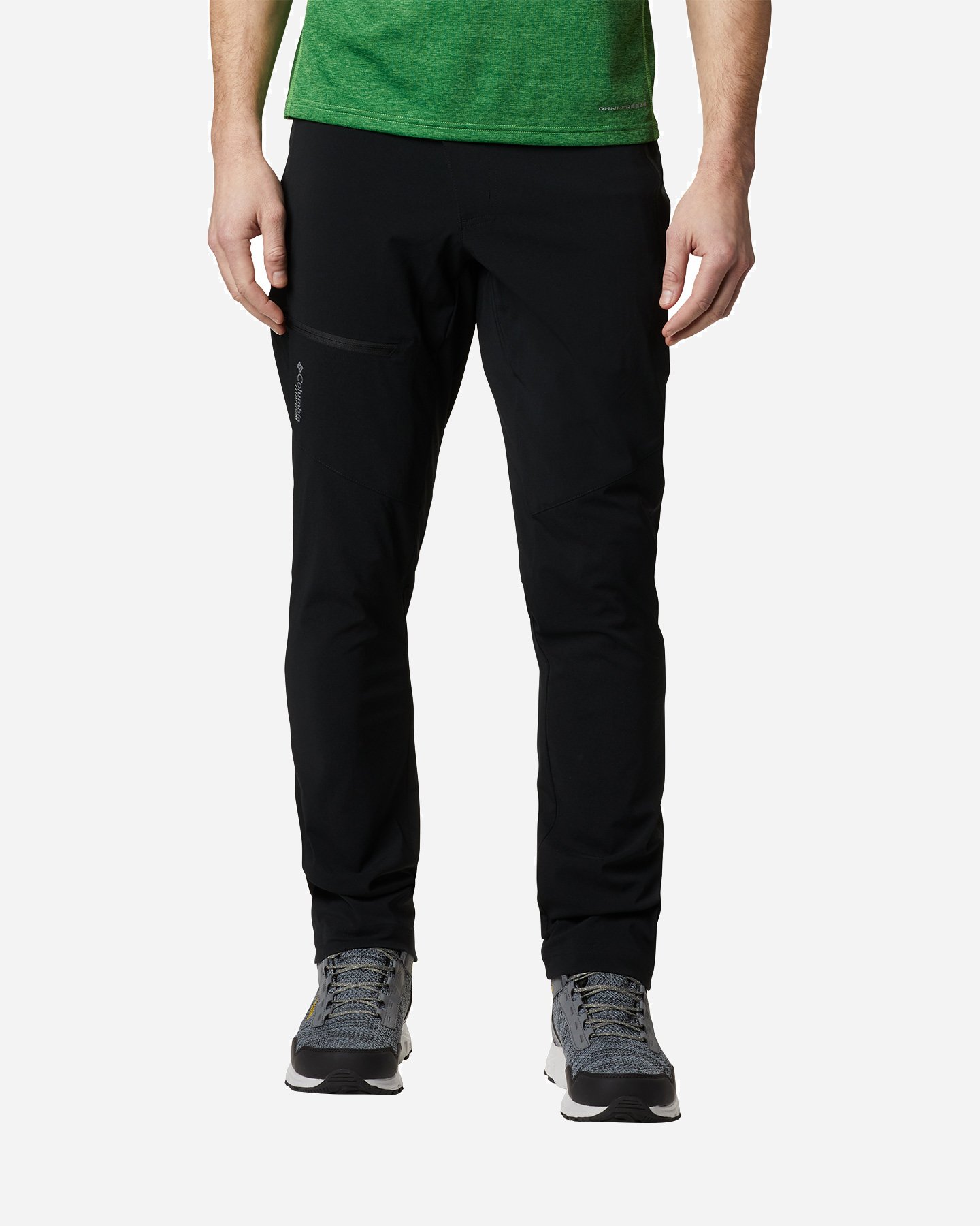 Pantalone outdoor COLUMBIA TITAN PASS M - Nero - 0 | Cisalfa Sport
