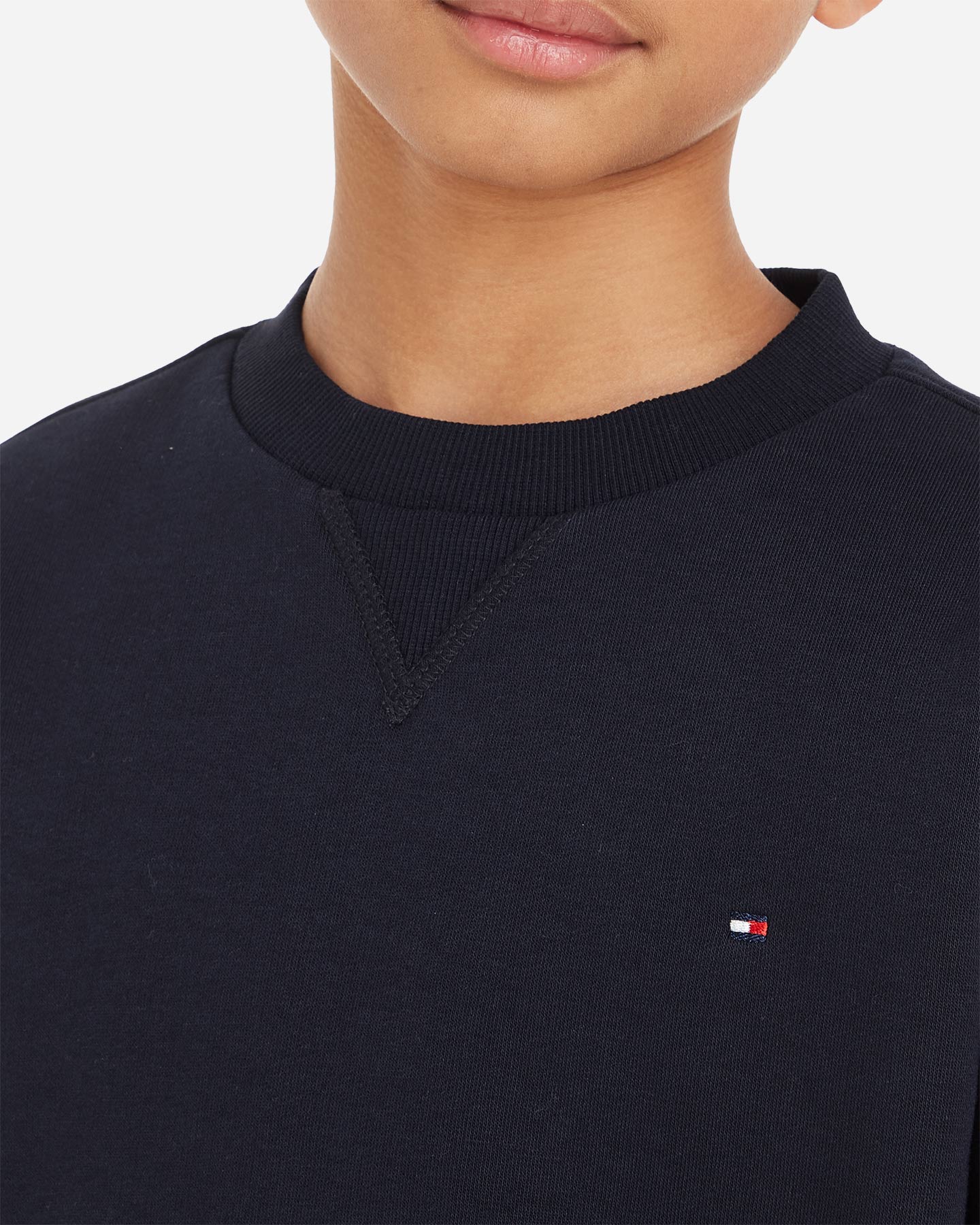 Felpa TOMMY HILFIGER TIMELESS JR - Blu Navy - 4 | Cisalfa Sport