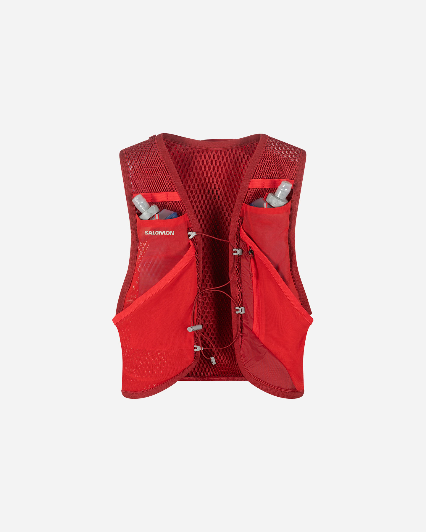 Zaino trail running SALOMON ACTIVE SKIN 8 SET +2 FLASK 50  - Rosso - 0 | Cisalfa Sport