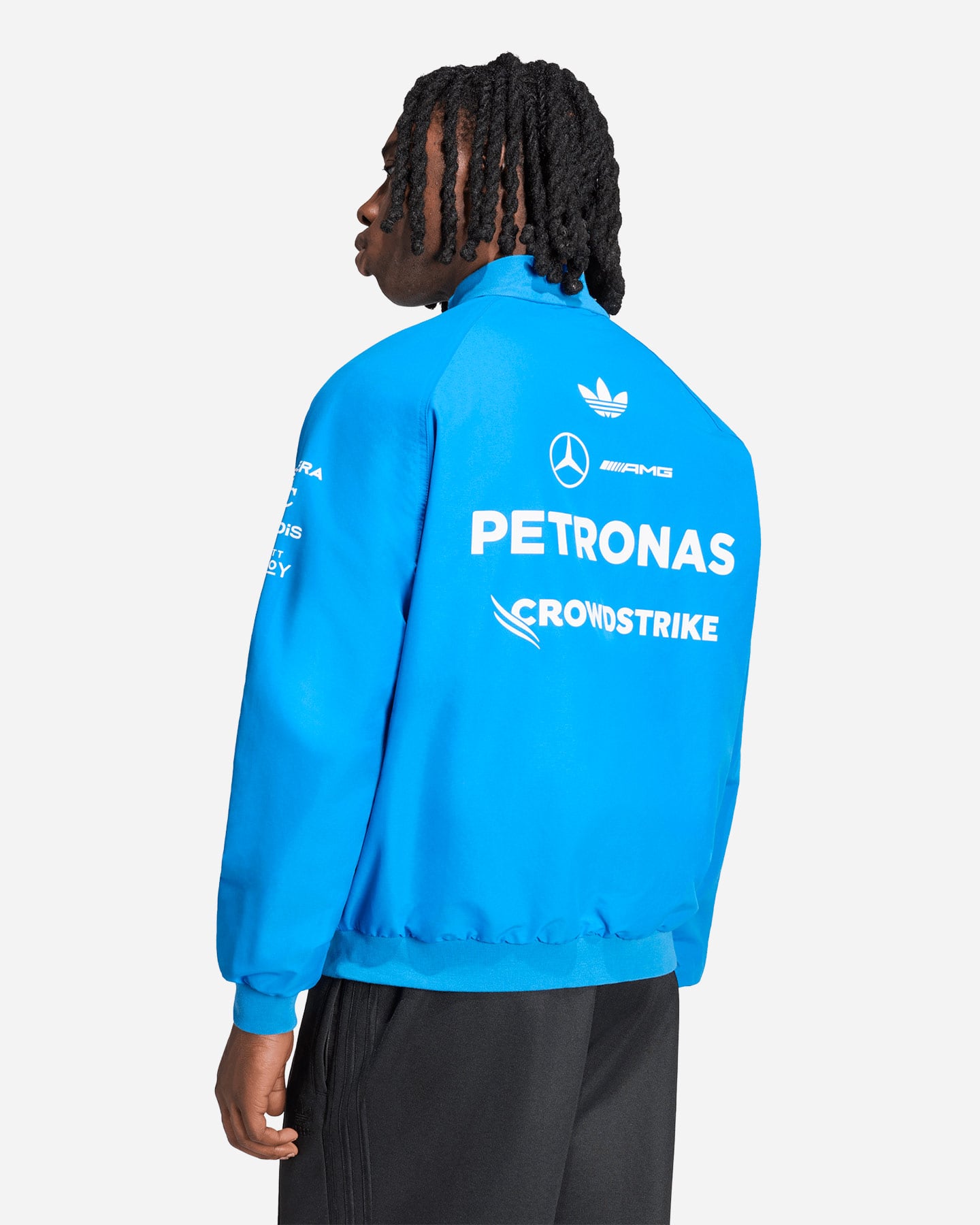 Felpa ADIDAS ORIGINALS MERCEDES M - Blu - 3 | Cisalfa Sport