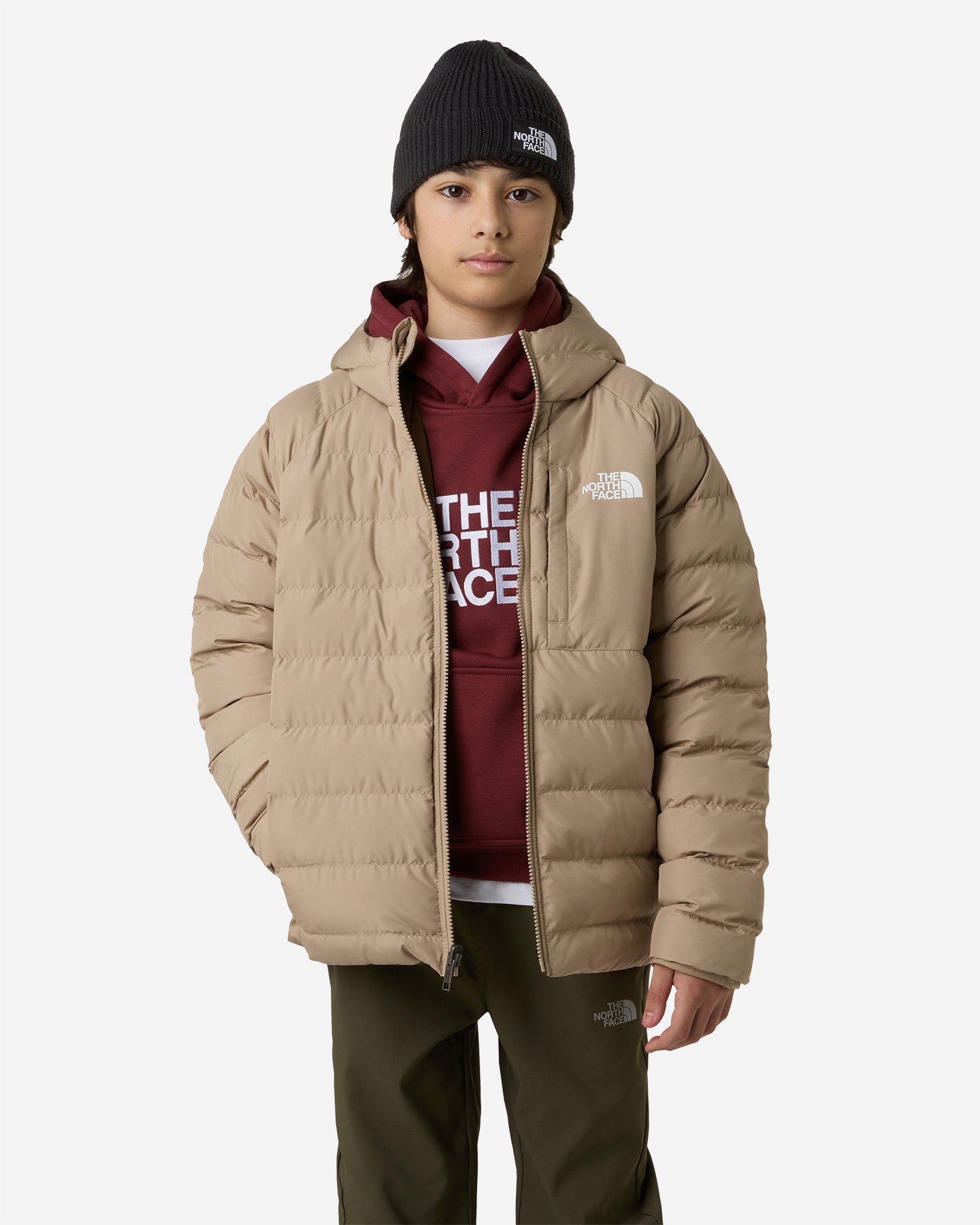 Giubbotto THE NORTH FACE PERRITO REVERS JR - Grigio - 3 | Cisalfa Sport