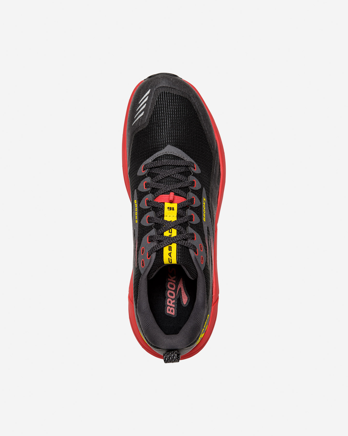 Scarpe trail BROOKS CASCADIA 16 M - Nero - 4 | Cisalfa Sport