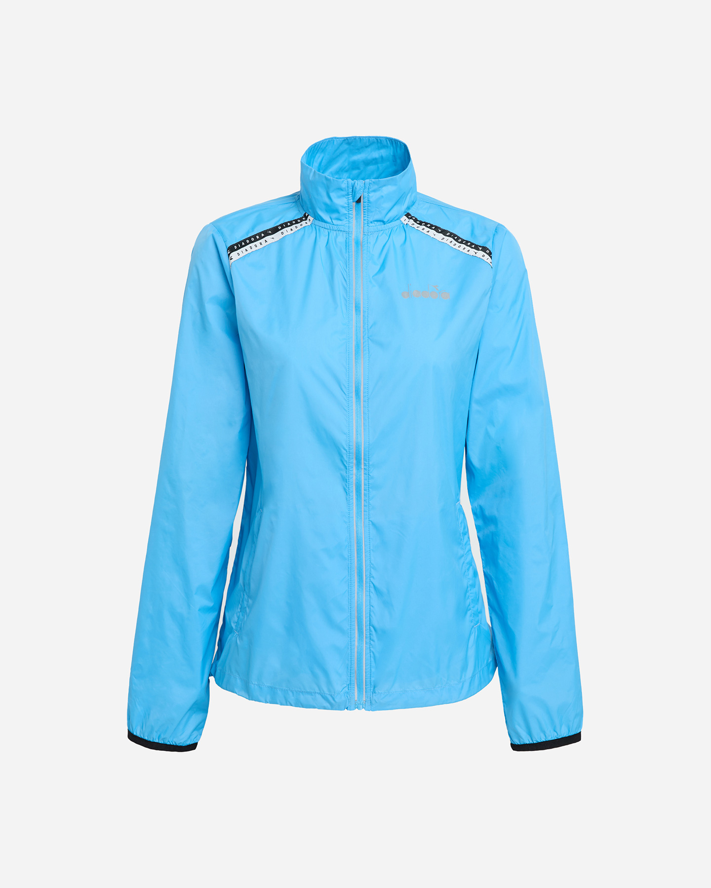 Giacca running DIADORA PACKABLE WIND W - Azzurro - 0 | Cisalfa Sport