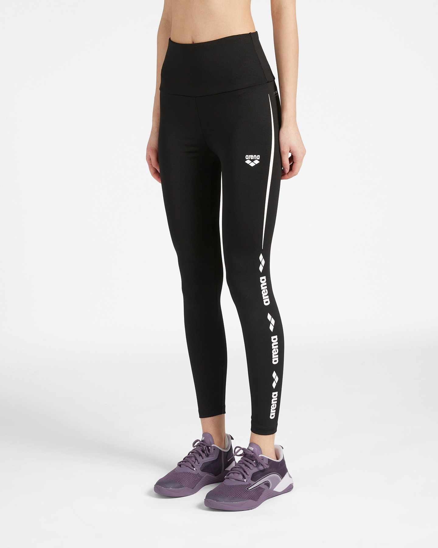 Leggings ARENA LOGO LINE W - Nero - 2 | Cisalfa Sport