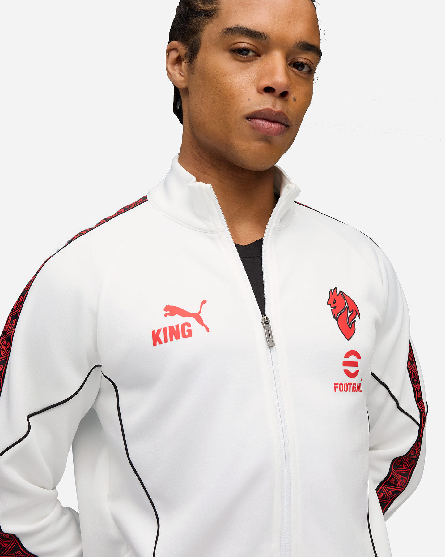 Abbigliamento calcio ufficiale PUMA MILAN KING PREMATCH 25-26 M - Color mix - 5 | Cisalfa Sport