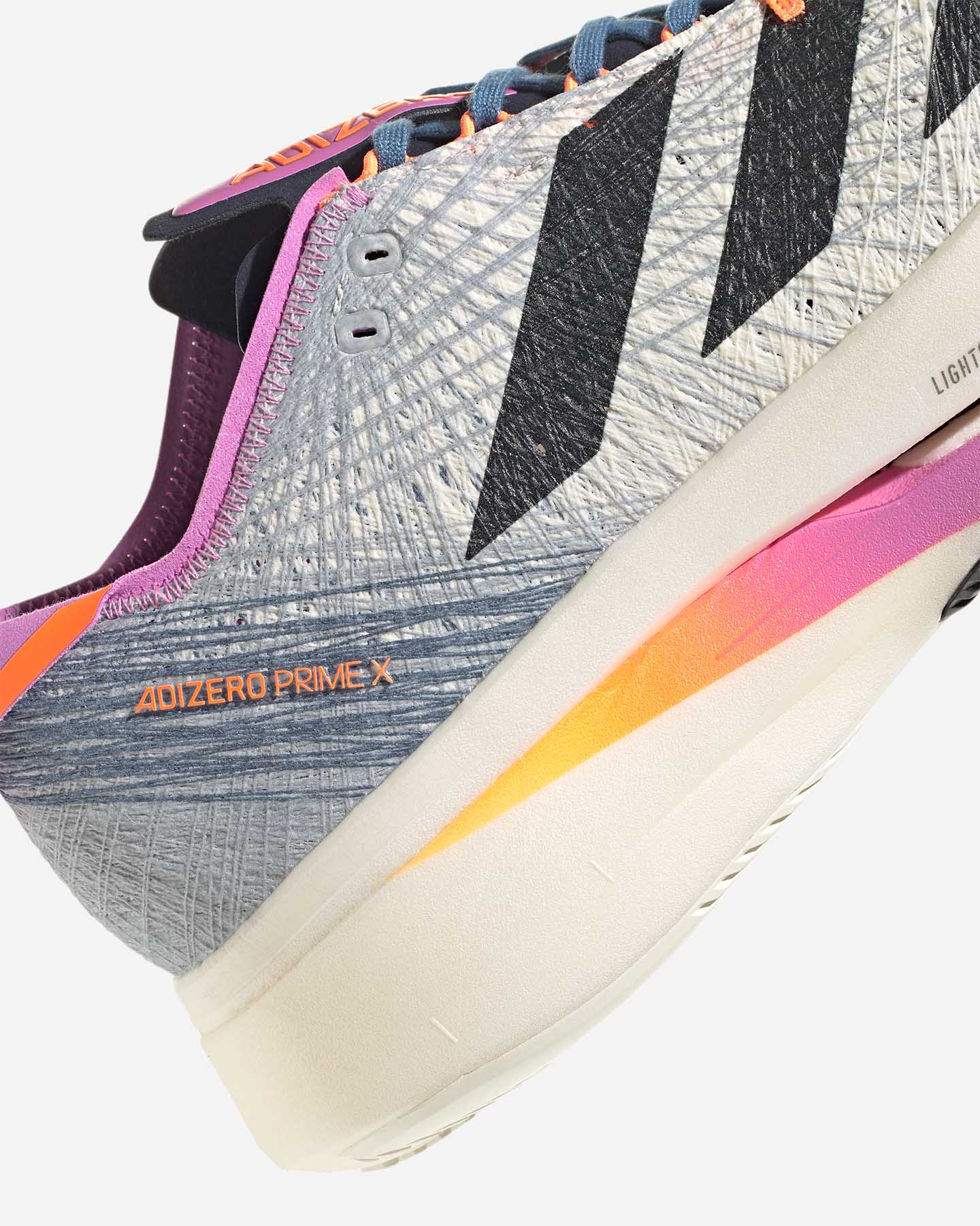Scarpe running ADIDAS ADIZERO PRIME X STRUNG W - Bianco - 5 | Cisalfa Sport