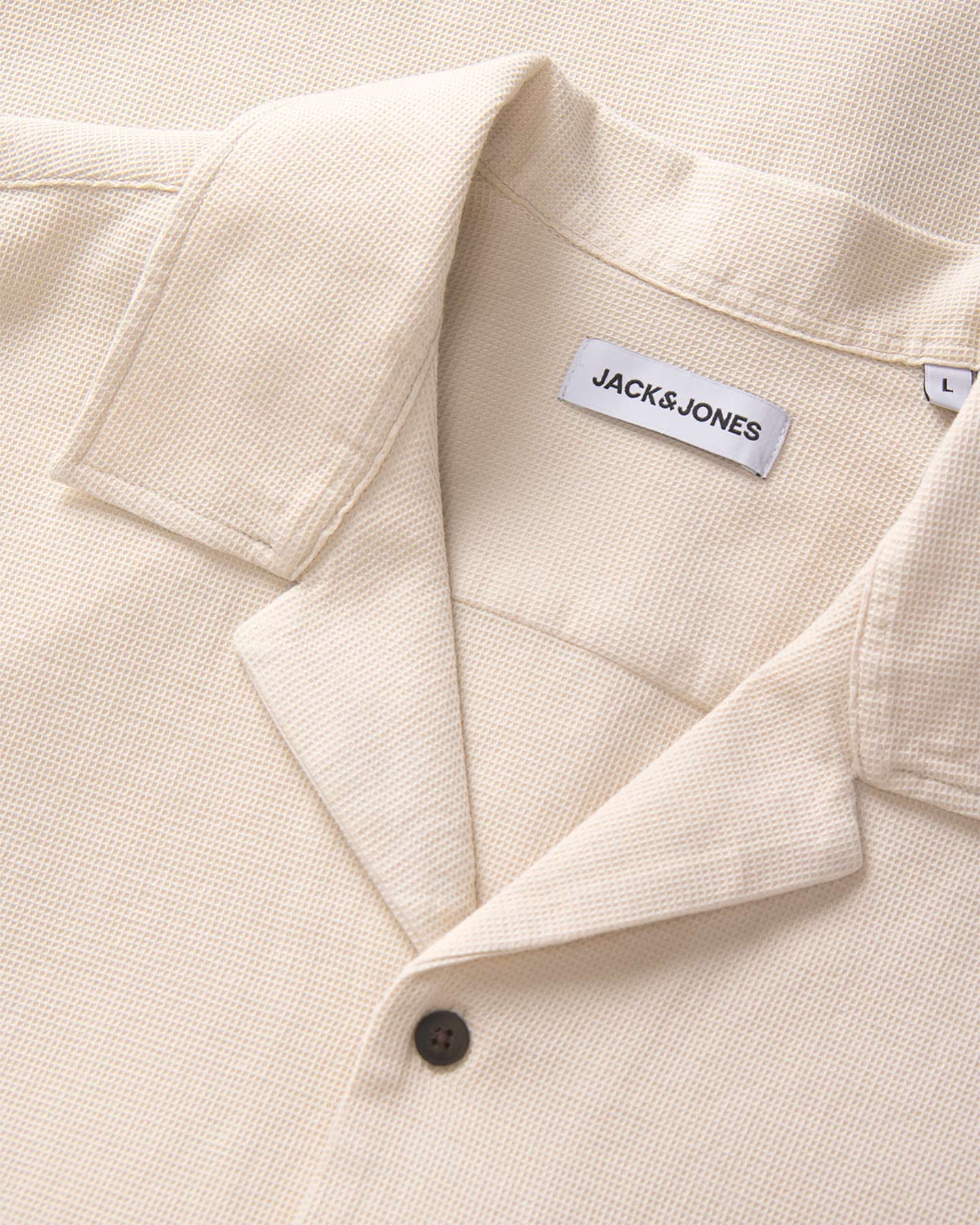 Camicia JACK & JONES JJGLOBAL M - Beige - 2 | Cisalfa Sport