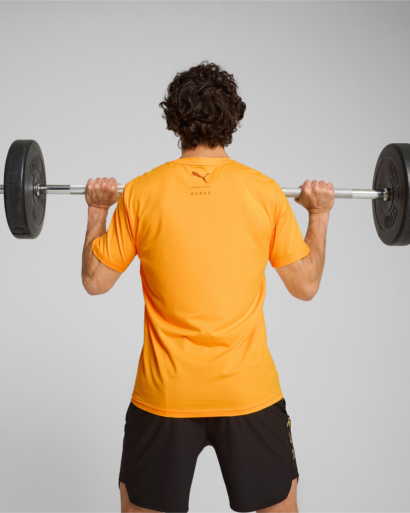 T-shirt training PUMA HYROX ALWAYS ON CLOUDSPUN M - Giallo - 3 | Cisalfa Sport