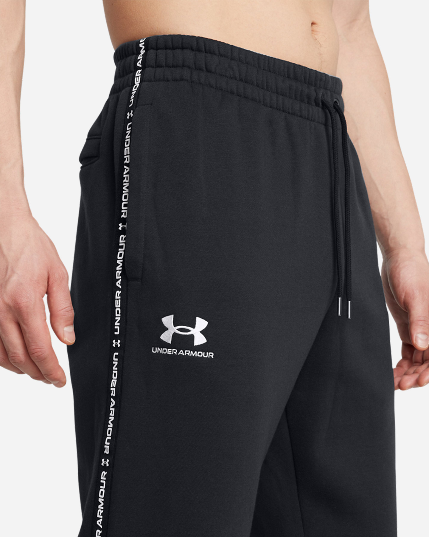 Pantalone UNDER ARMOUR TAPE M - Nero - 5 | Cisalfa Sport