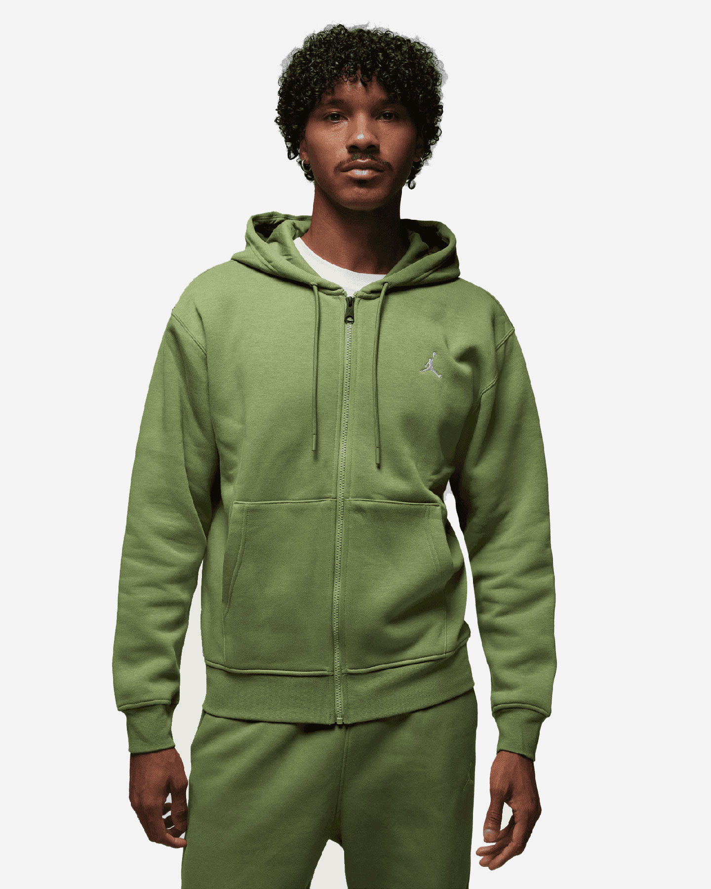 Felpa NIKE JORDAN ESSENTIAL M - Verde - 0 | Cisalfa Sport
