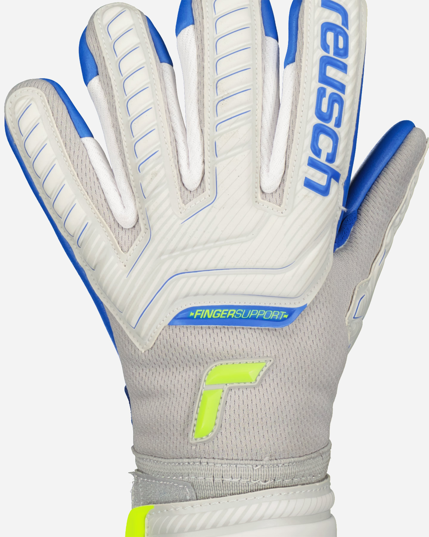 Guanti portiere REUSCH ATTRAKT EVOLUTION FINGER SUPPORT JR - Color mix - 3 | Cisalfa Sport