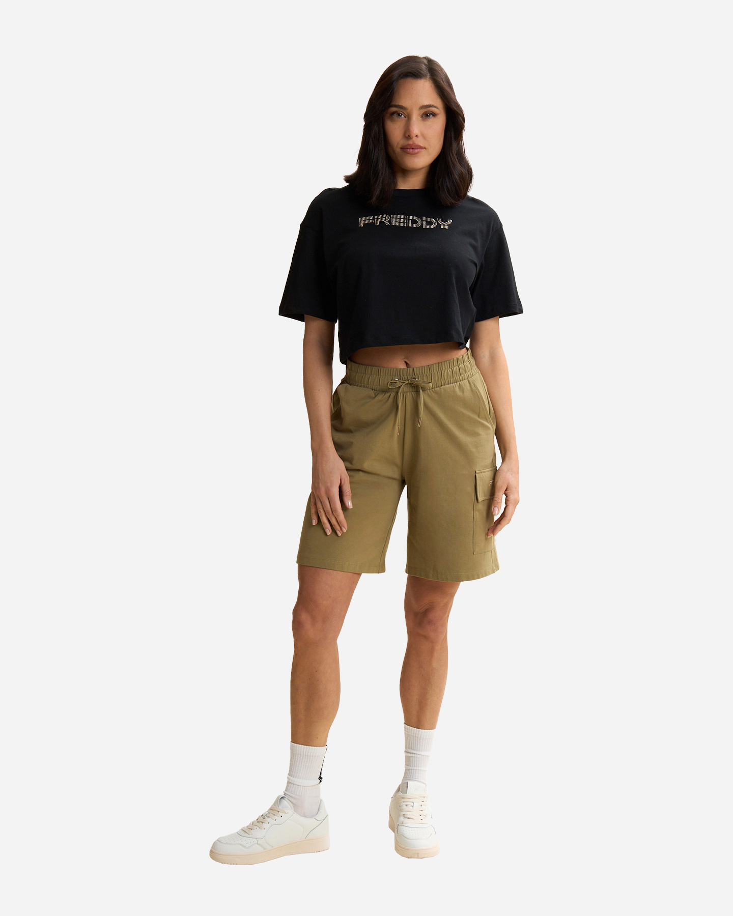 Pantaloncini FREDDY CARGO W - Verde - 4 | Cisalfa Sport