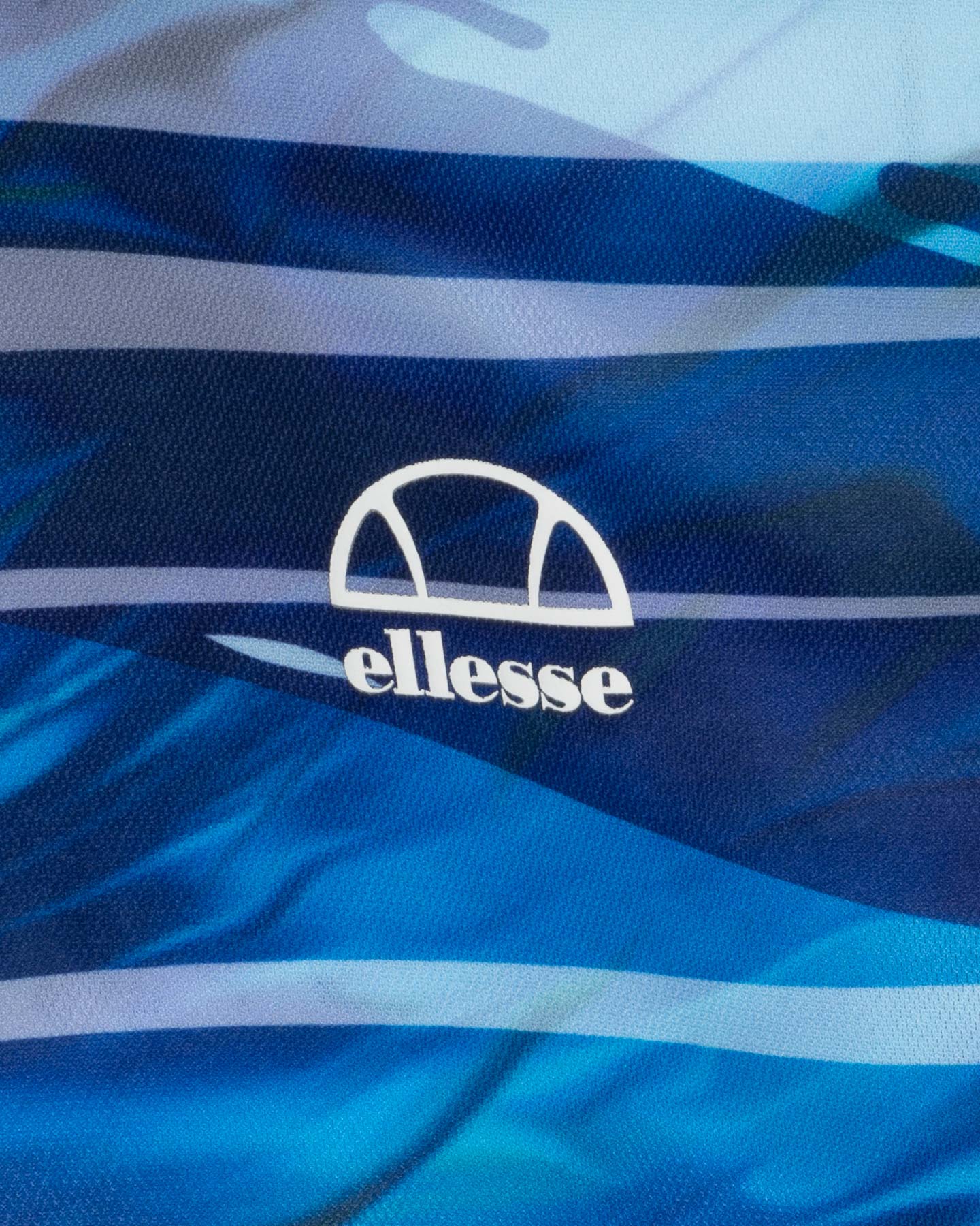 T-shirt tennis ELLESSE BOUNCE M - Blu - 2 | Cisalfa Sport