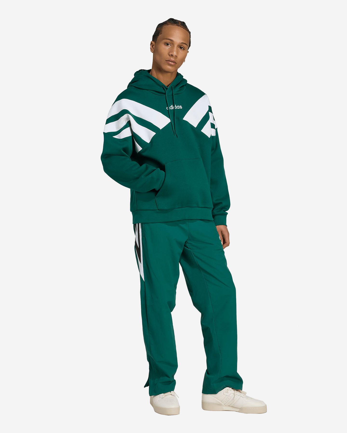 Felpa ADIDAS ORIGINALS TANGO STRIPES M - Verde - 3 | Cisalfa Sport