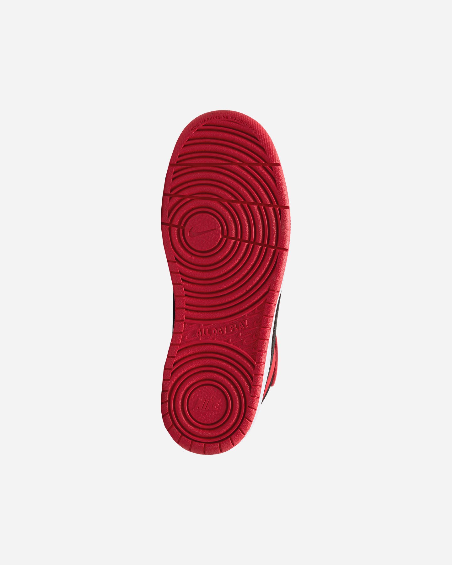 Scarpe sneakers NIKE COURT BOROUGH MID 2 GS JR - Rosso - 1 | Cisalfa Sport