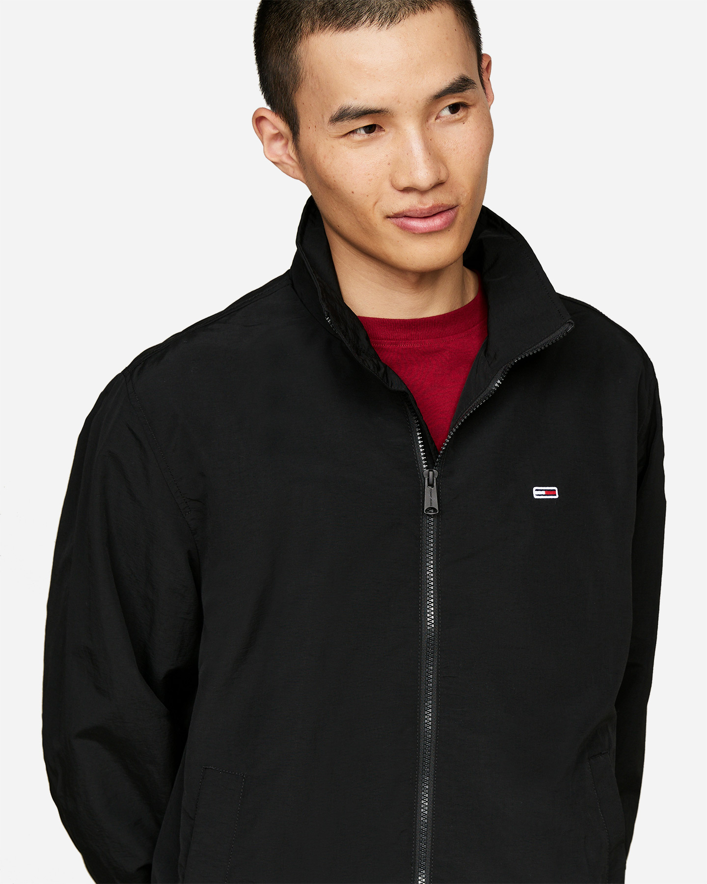 Giubbotto TOMMY HILFIGER TRACKTOP ESSENTIAL M - Nero - 3 | Cisalfa Sport