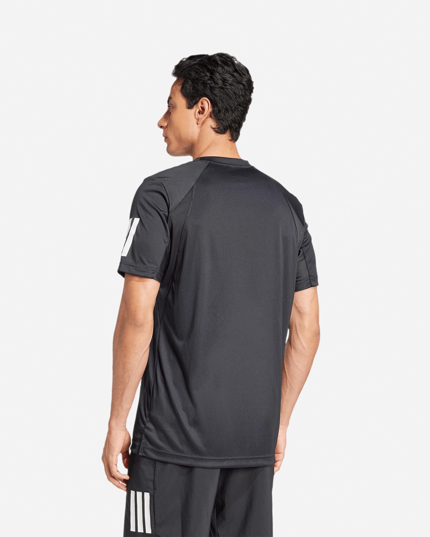 T-shirt tennis ADIDAS CLUB M - Nero - 3 | Cisalfa Sport