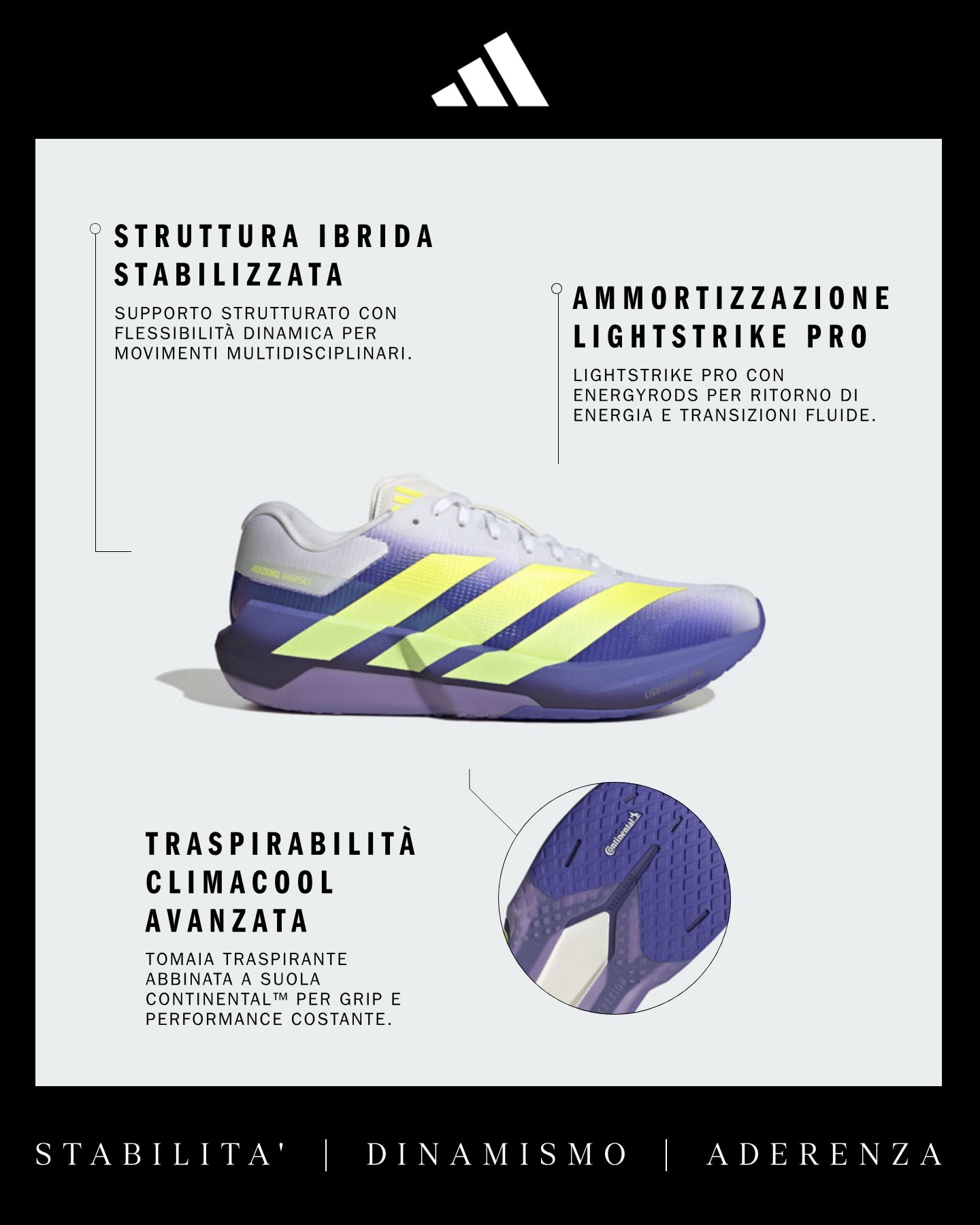 Scarpe training ADIDAS ADIZERO DROPSET PRO M - Viola - 1 | Cisalfa Sport