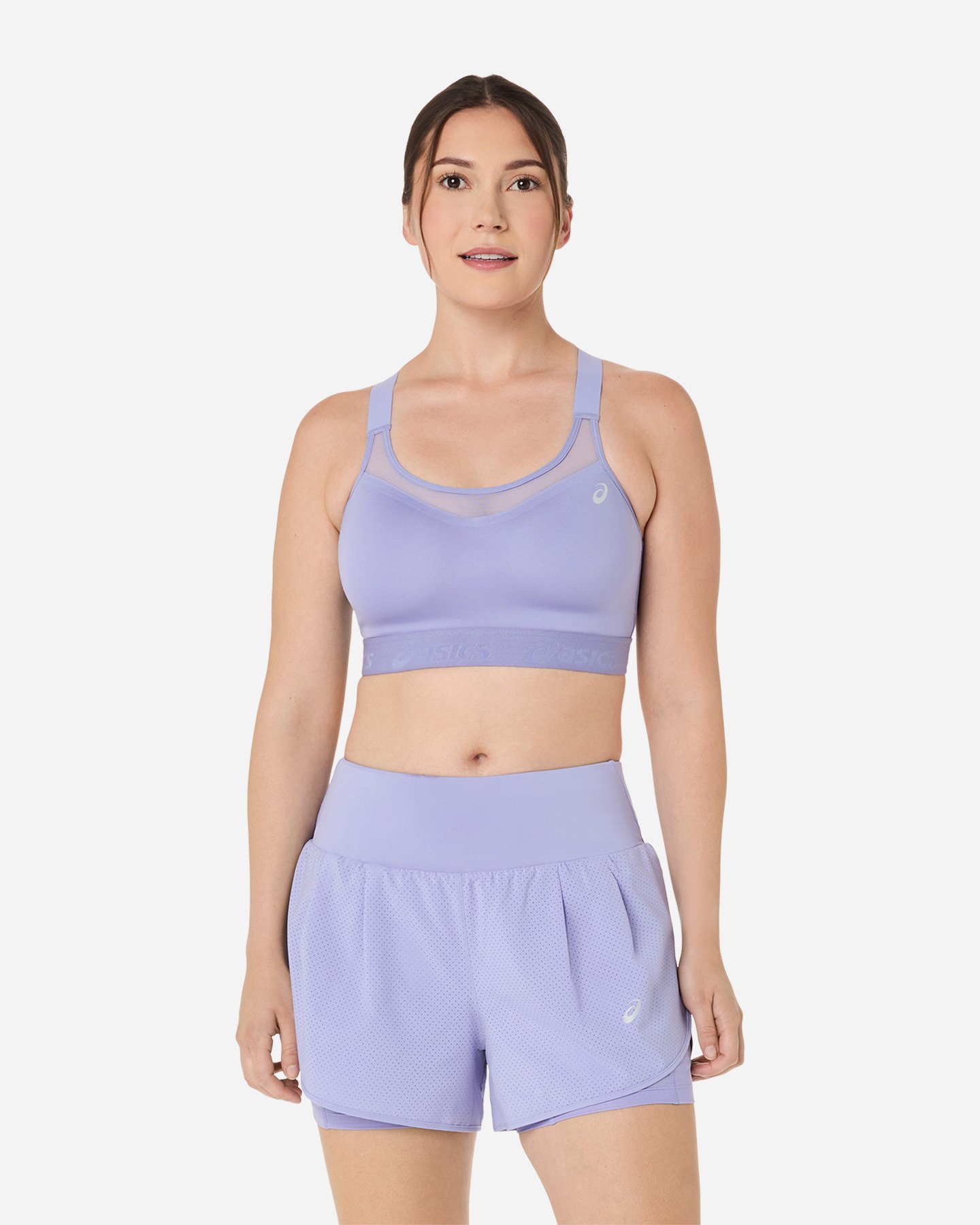 Asics Road Combination W - Reggiseno - Donna - Viola