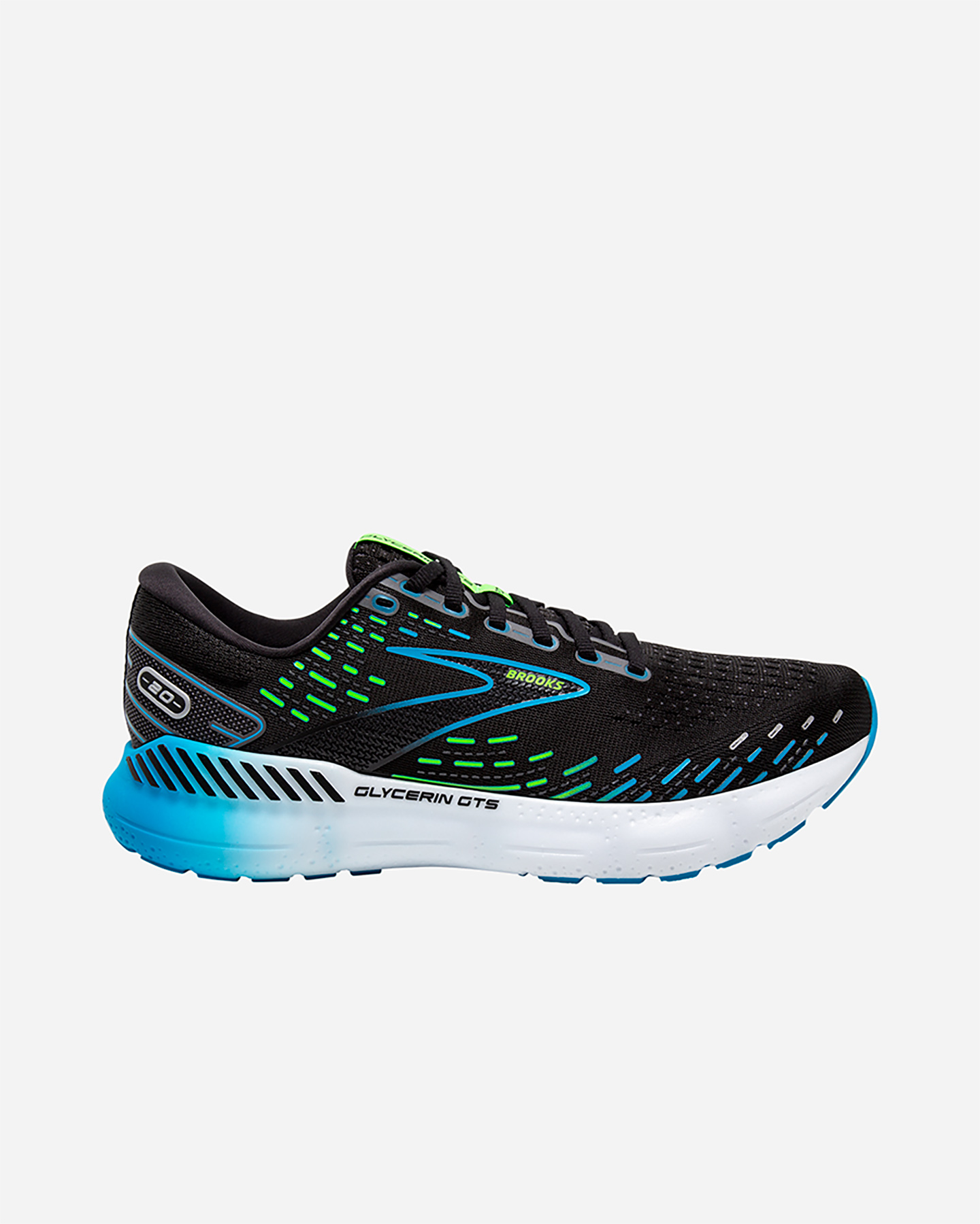 Scarpe running BROOKS GLYCERIN GTS 20 M - Nero - 0 | Cisalfa Sport