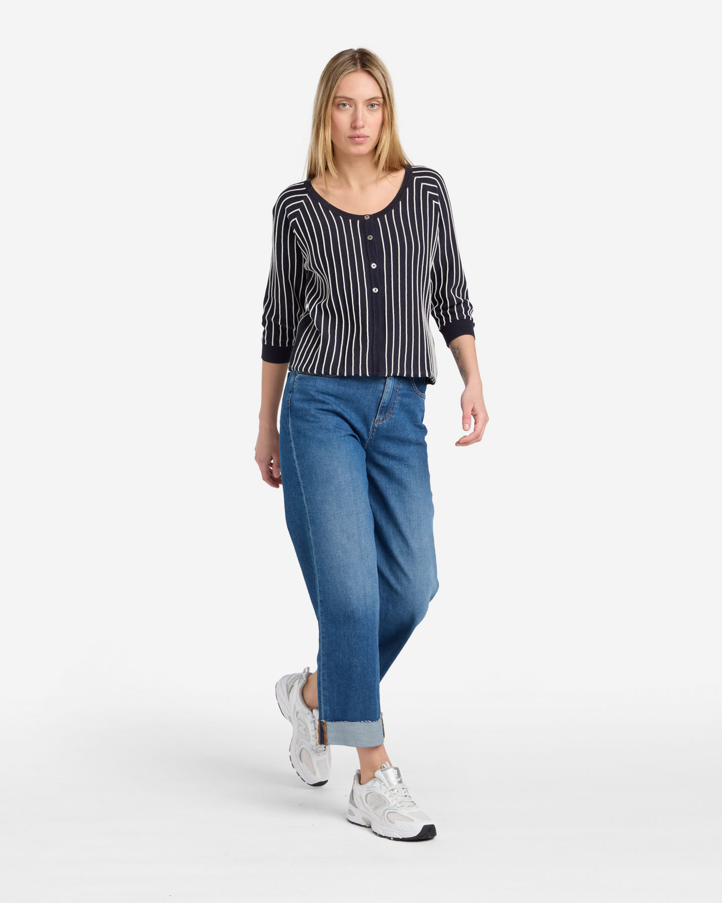 Cardigan DACK'S ESSENTIAL W - Blu - 2 | Cisalfa Sport