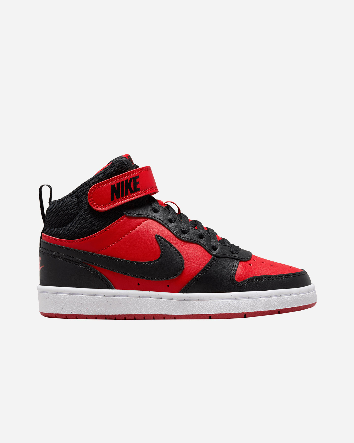 Scarpe sneakers NIKE COURT BOROUGH MID 2 GS JR - Rosso - 0 | Cisalfa Sport