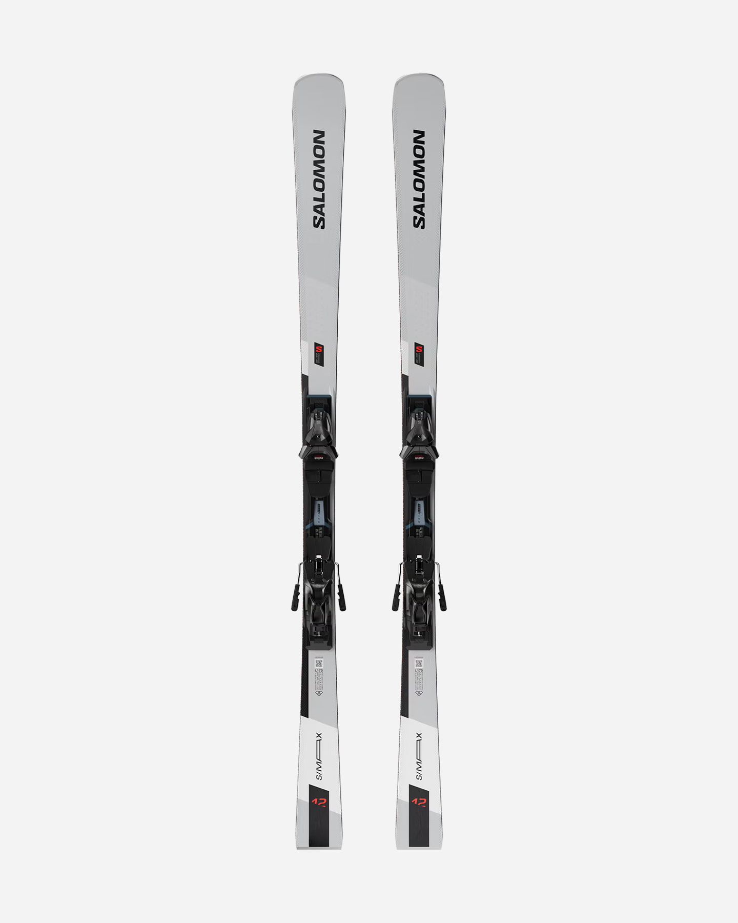 Sci SALOMON E-GOLD S-MAX + MI12 F80  - Nero - 1 | Cisalfa Sport