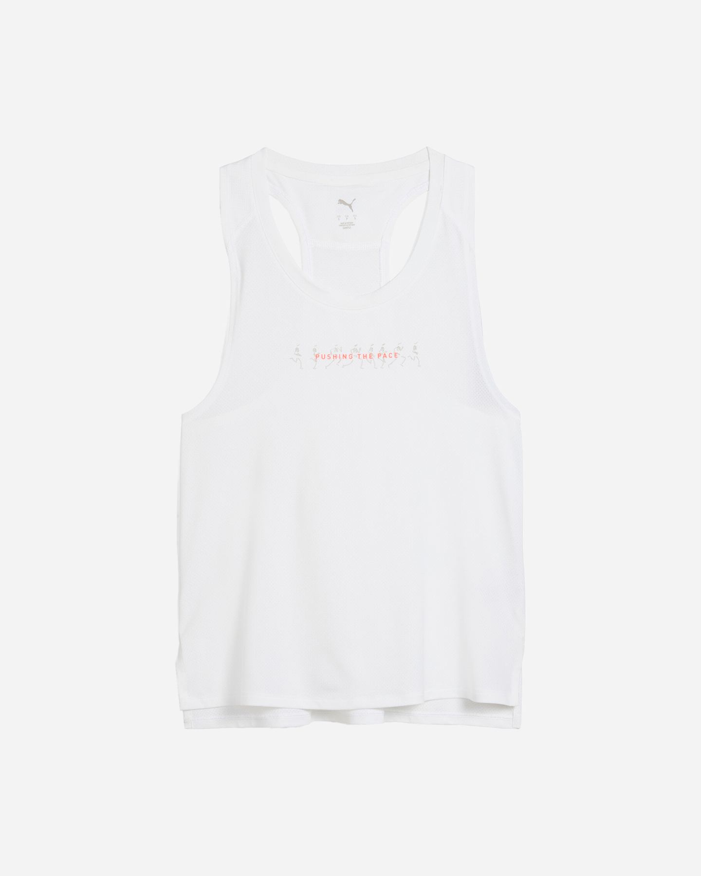 Canotta running PUMA GRAPHIC MESH W - Bianco - 0 | Cisalfa Sport