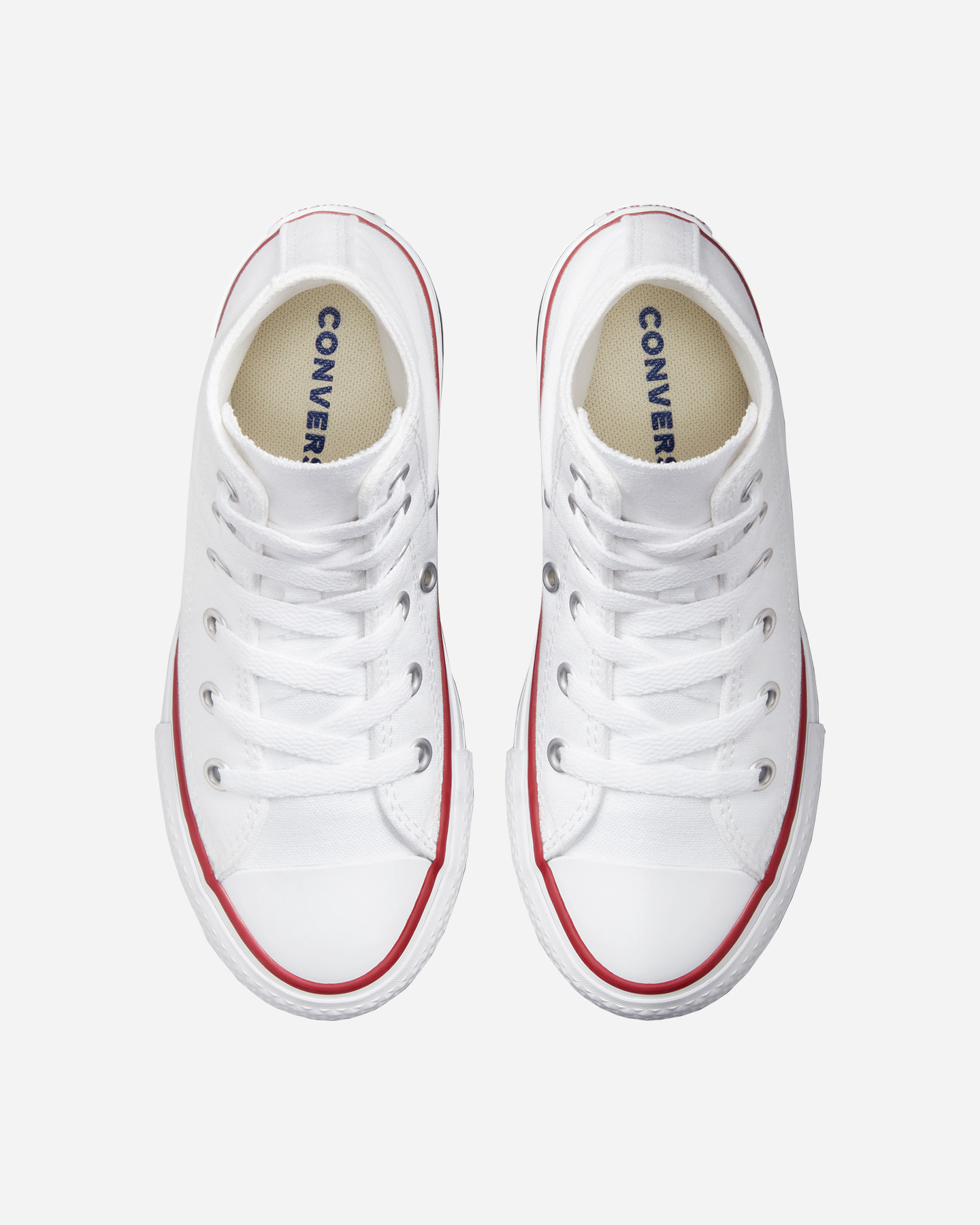 Scarpe sneakers CONVERSE CHUCK TAYLOR ALL STAR HIGH EVA LIFT PS JR - Bianco - 3 | Cisalfa Sport