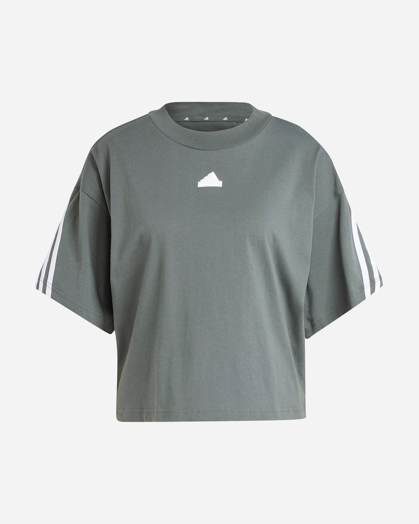 T-shirt ADIDAS 3STRIPES W - Verde - 0 | Cisalfa Sport