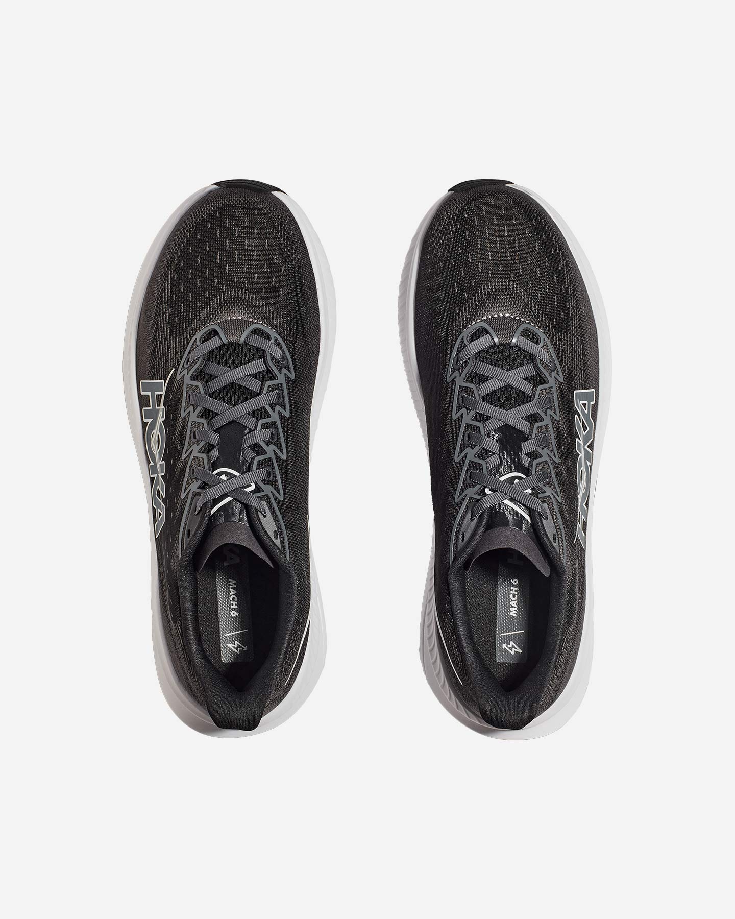 Scarpe running HOKA MACH 6 W - Nero - 3 | Cisalfa Sport