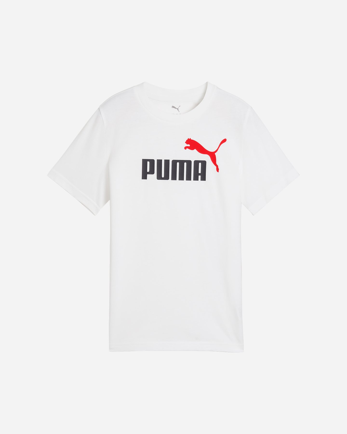 T-shirt PUMA ESSENTIALS BIG LOGO JR - Bianco - 0 | Cisalfa Sport