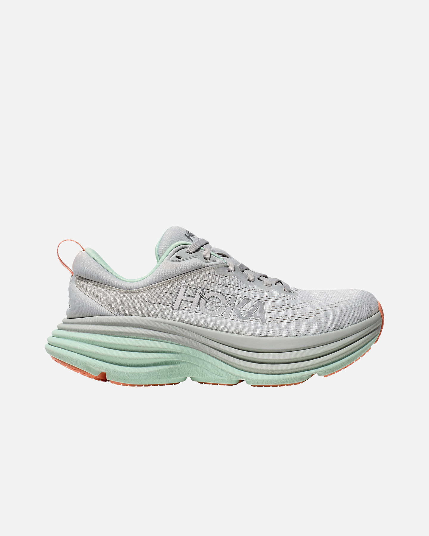 Scarpe running HOKA BONDI 8 W - Grigio - 0 | Cisalfa Sport