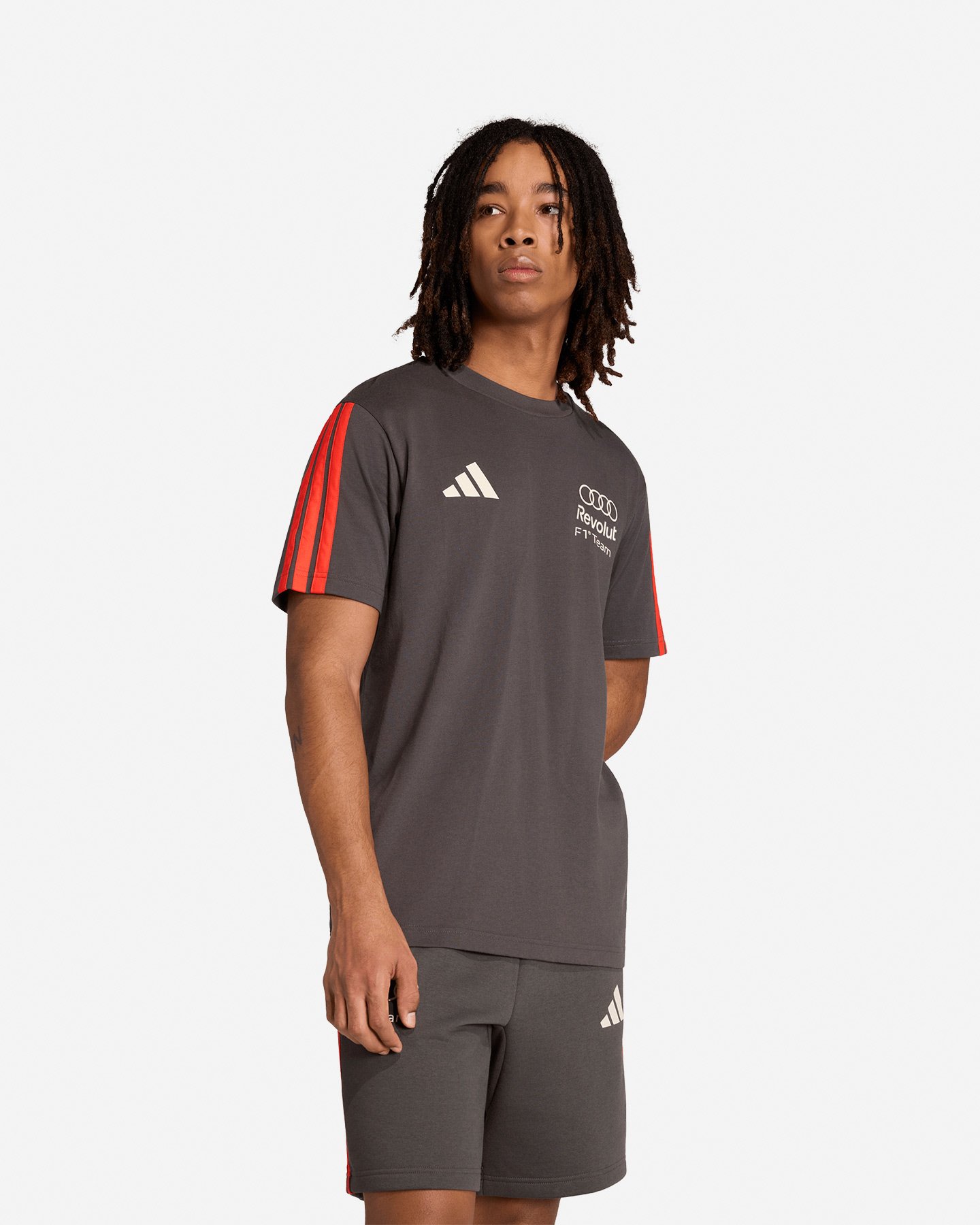 T-shirt ADIDAS AUDI TEAM DNA M - Nero - 3 | Cisalfa Sport