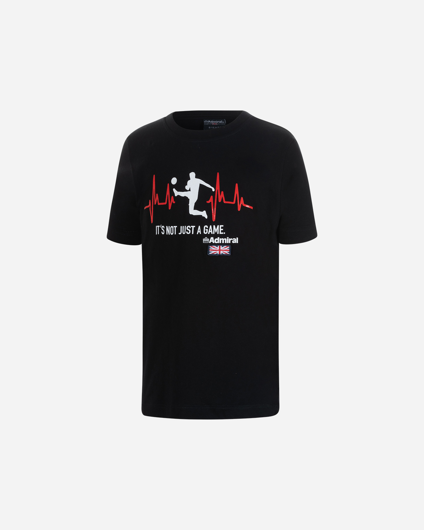 T-shirt ADMIRAL BASIC SPORT JR - Nero - 0 | Cisalfa Sport