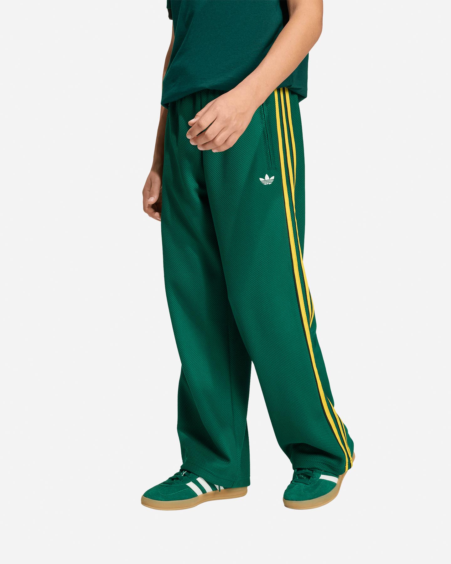 Pantalone ADIDAS FIREBIRD JR - Verde - 1 | Cisalfa Sport