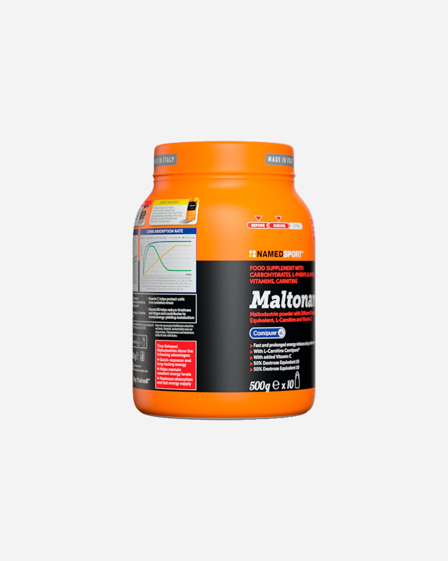 Integratore vitamine NAMED SPORT MALTONAM 500G - Color mix - 1 | Cisalfa Sport