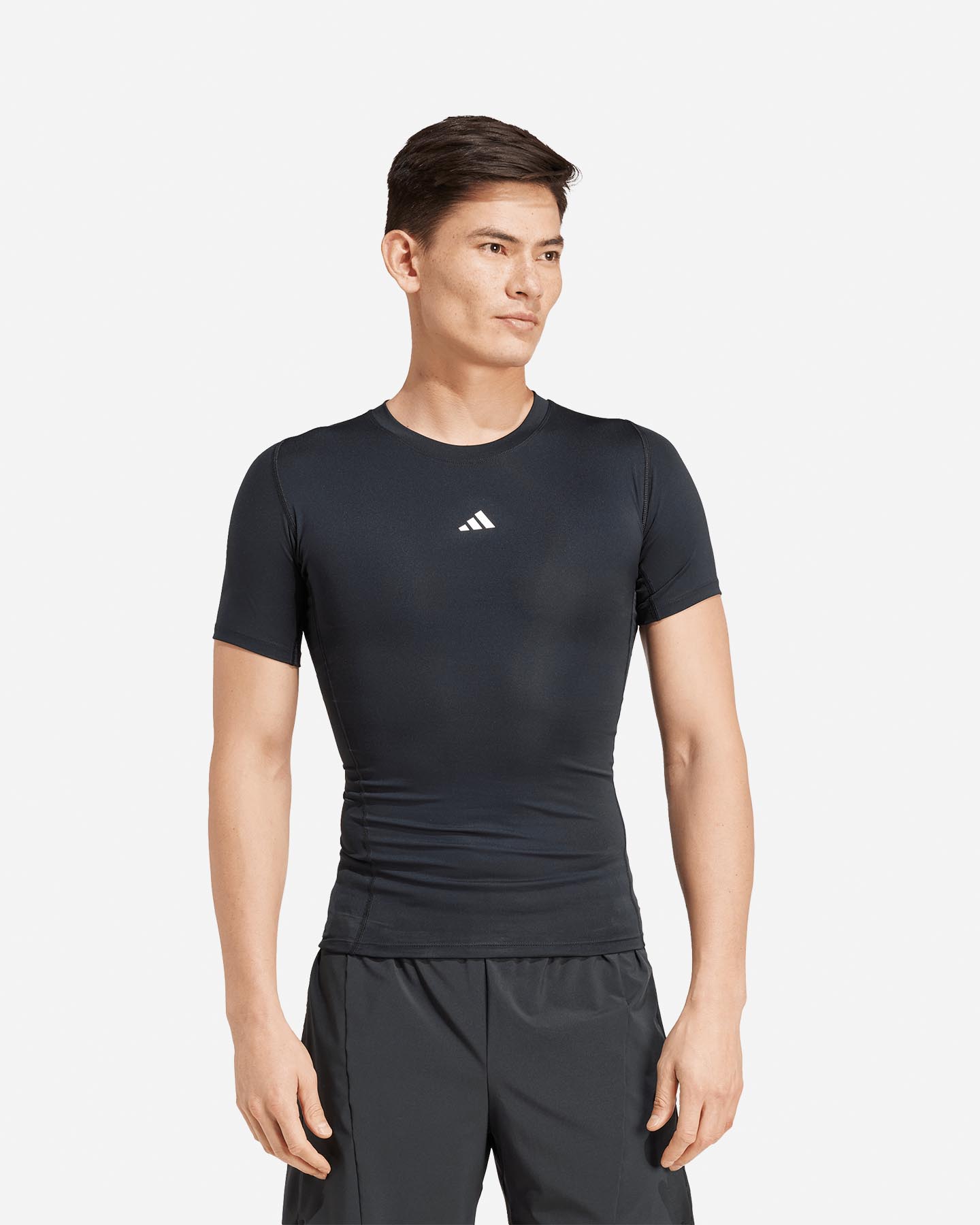 T-shirt training ADIDAS TECHFIT COMPRESSION M - Nero - 1 | Cisalfa Sport
