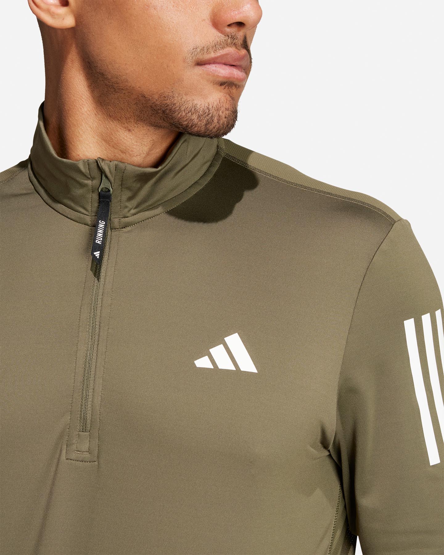 Maglia running ADIDAS OTR M - Verde - 4 | Cisalfa Sport