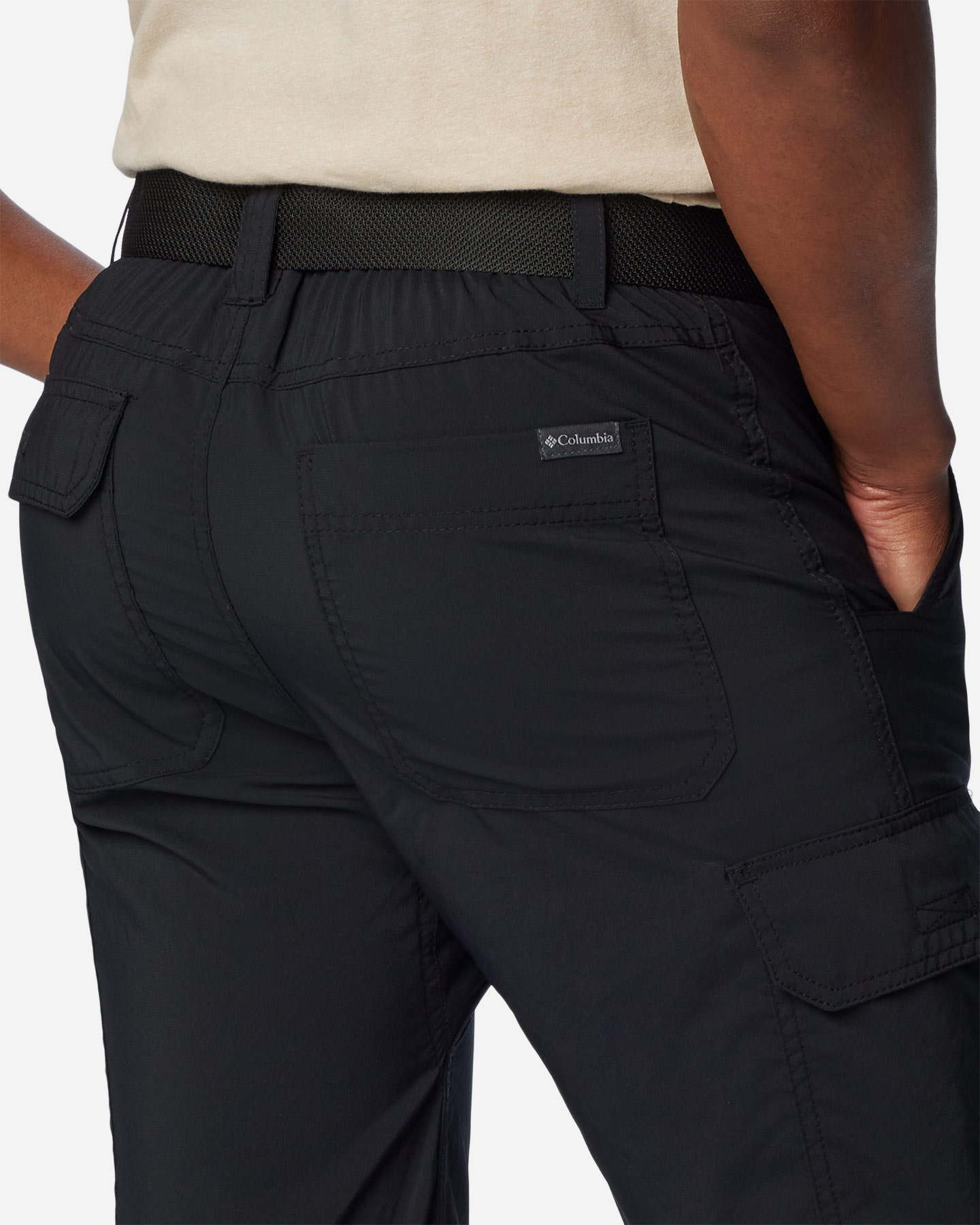 Pantalone outdoor COLUMBIA SILVER RIDGE UTILITY M - Nero - 4 | Cisalfa Sport