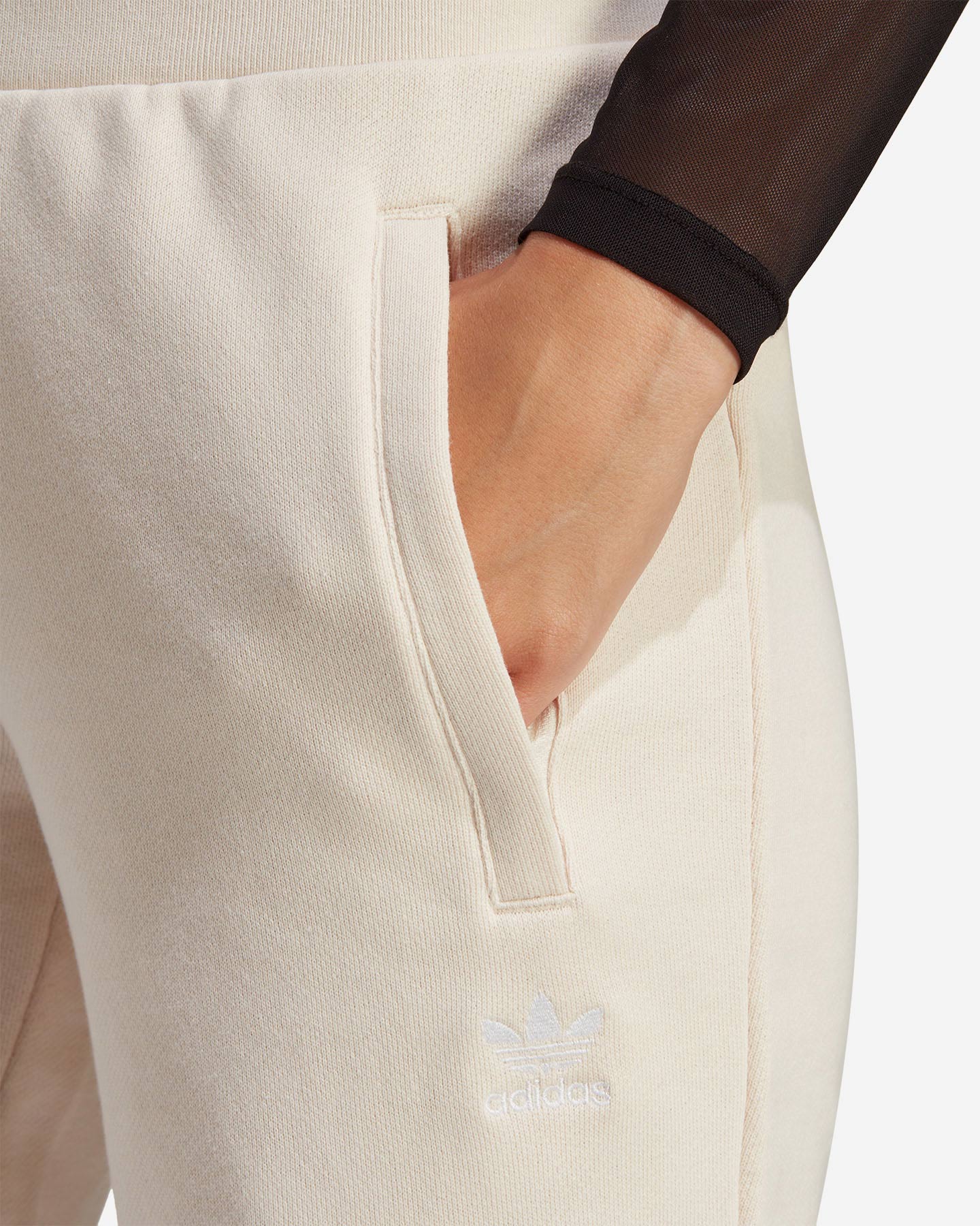 Pantalone ADIDAS ORIGINAL SMALL LOGO W - Beige - 3 | Cisalfa Sport