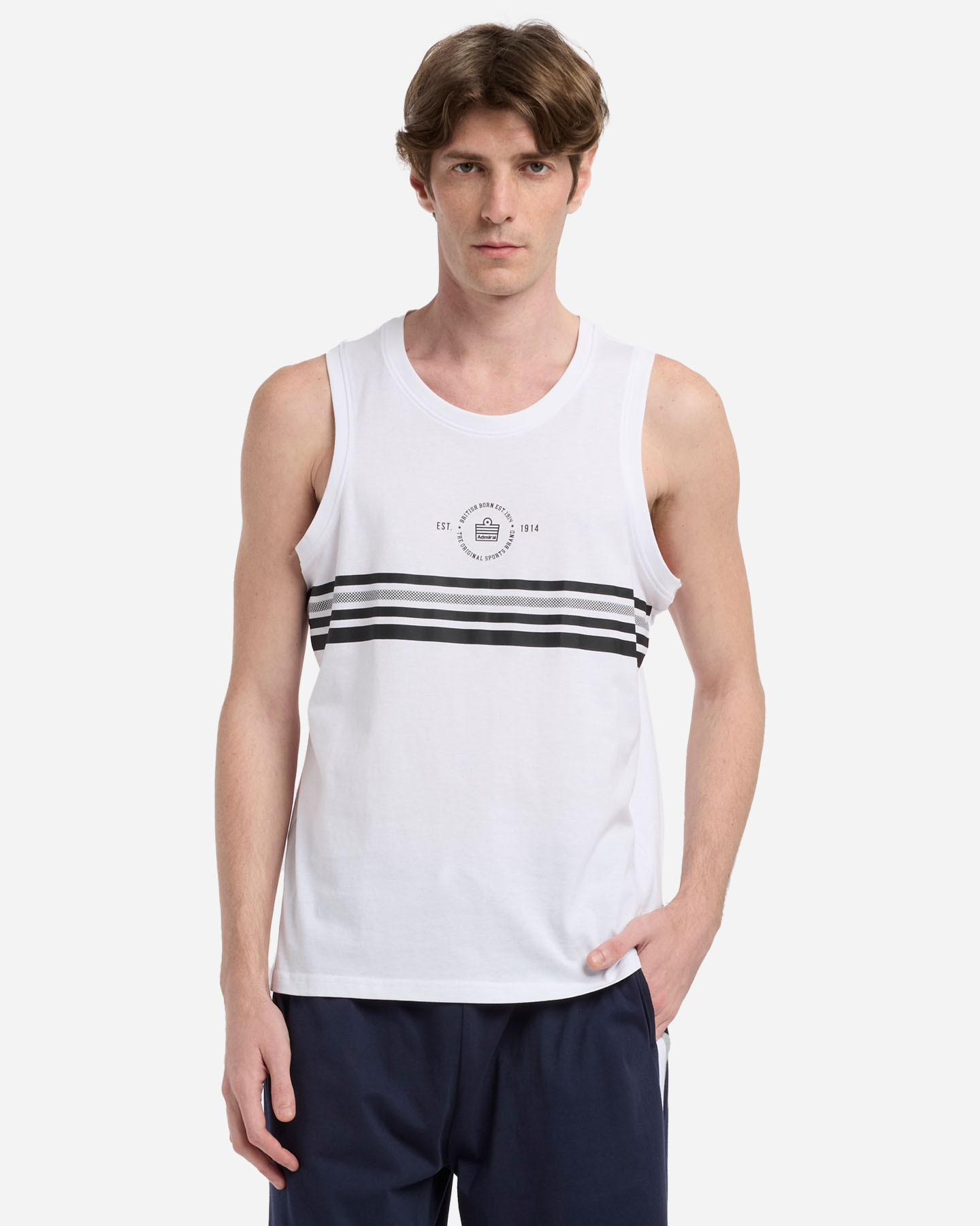 Canotta ADMIRAL ESSENTIAL ATHLETE M - Bianco - 1 | Cisalfa Sport