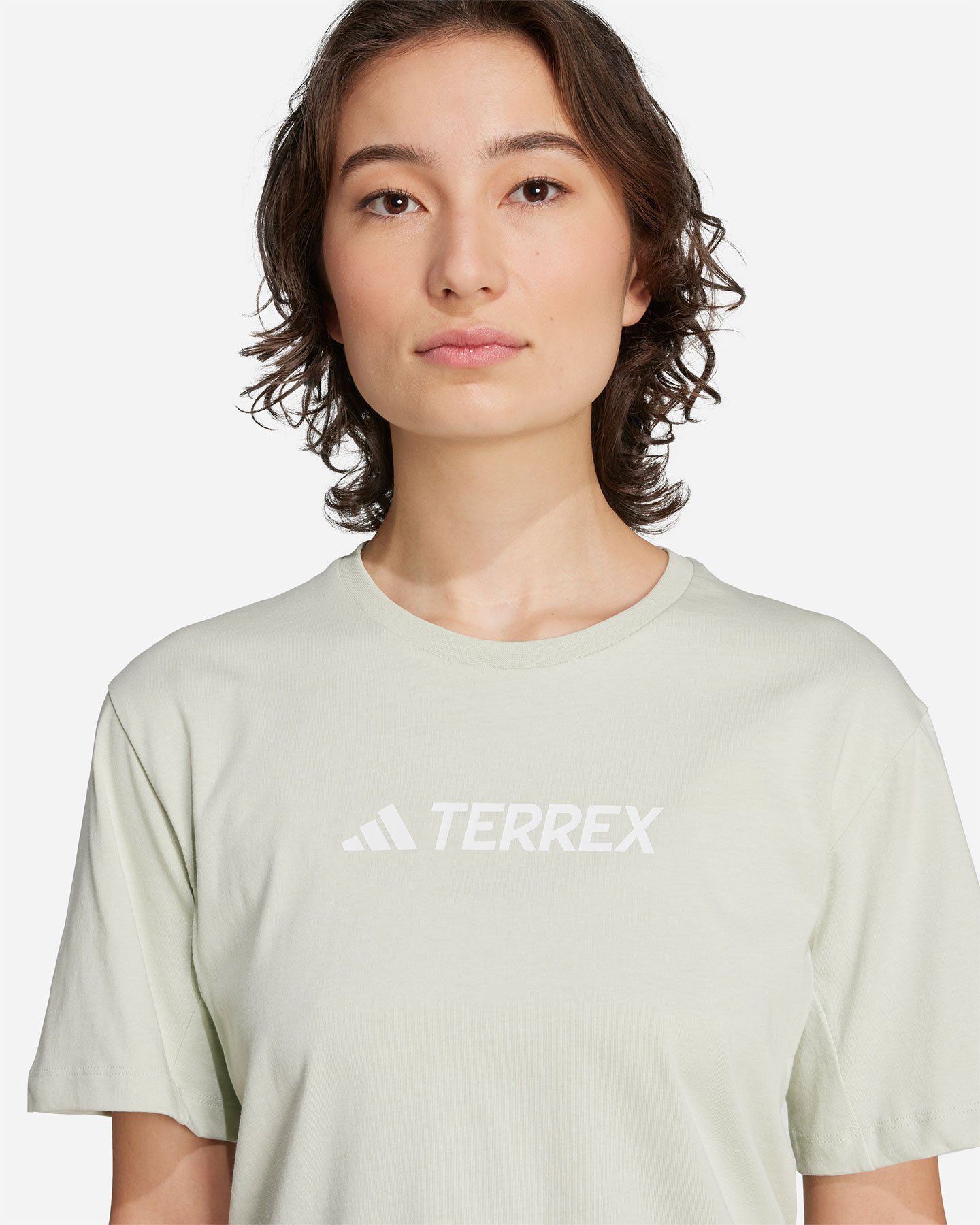 T-shirt ADIDAS TX LOGO W - Verde - 3 | Cisalfa Sport