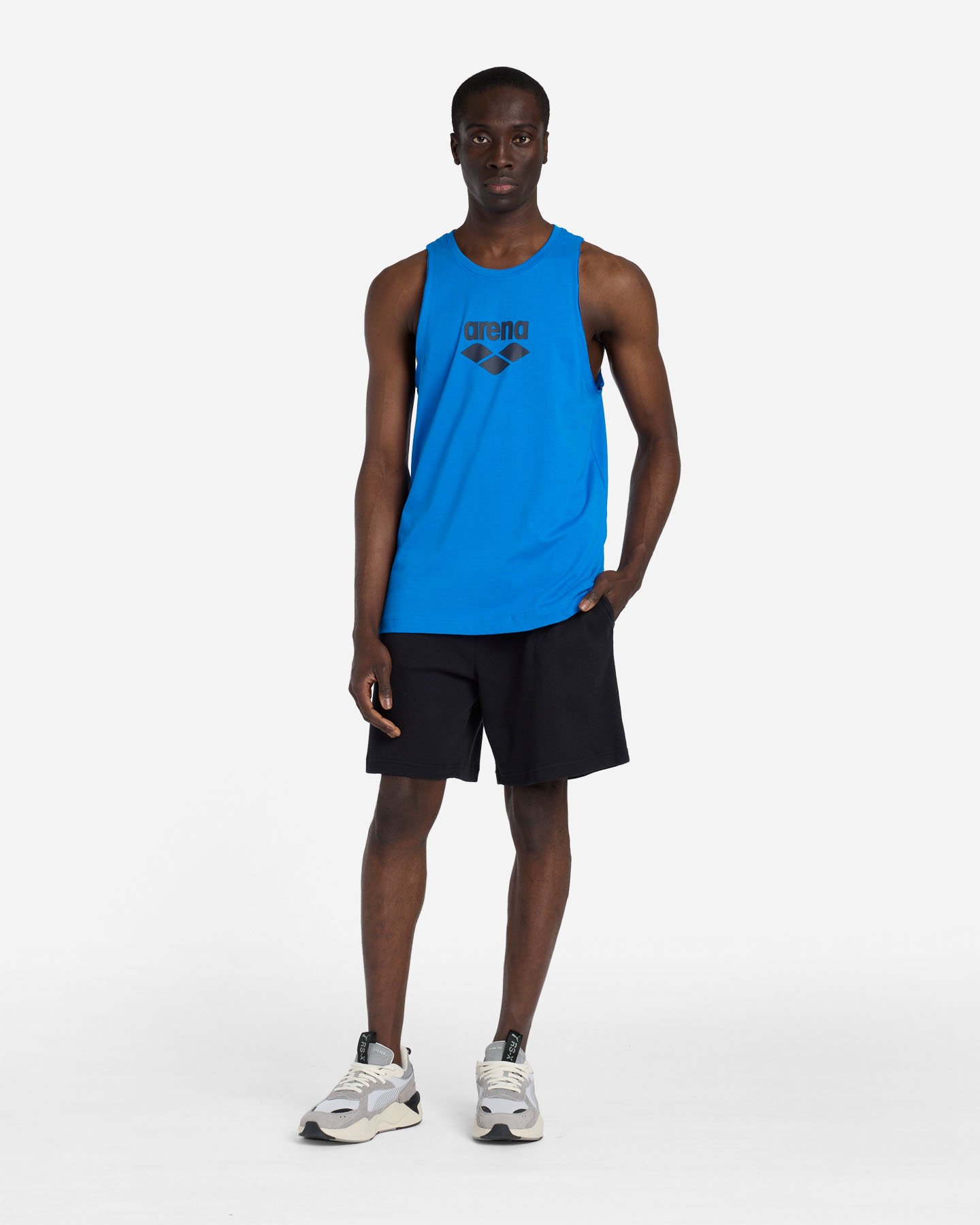 Canotta ARENA ATHLETIC ESSENTIAL M - Blu royal - 2 | Cisalfa Sport