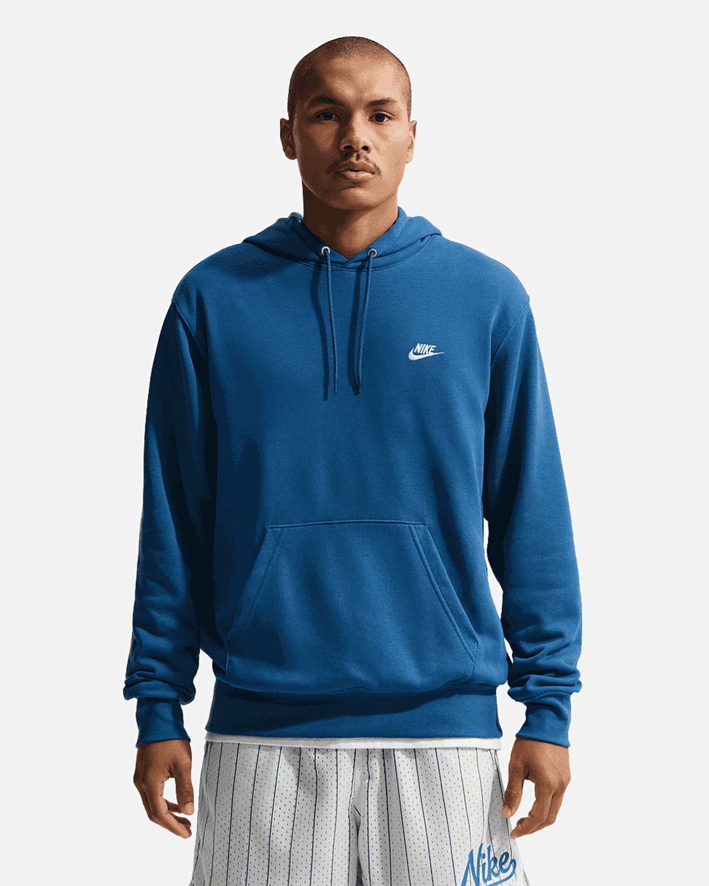 Felpa NIKE CLUB M - Blu - 0 | Cisalfa Sport