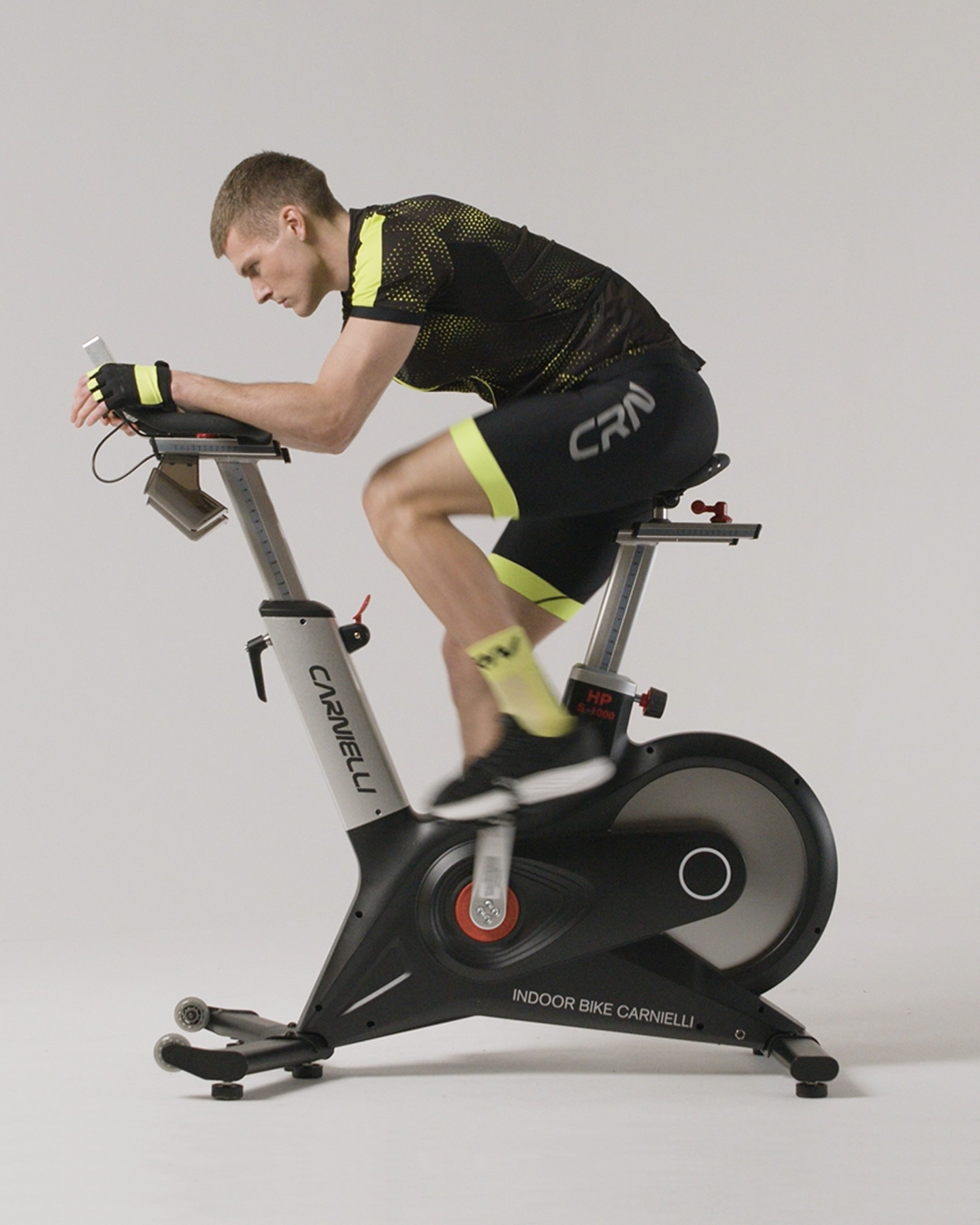 Spin bike CARNIELLI CARNIELLI HP S-1000 - Nero - 3 | Cisalfa Sport